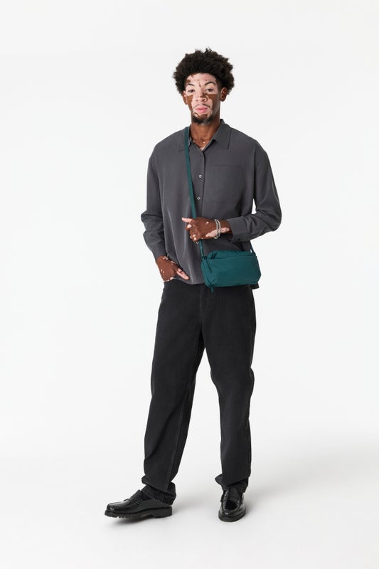The Compactible Backpack in Deep Teal