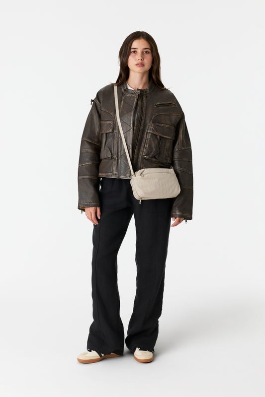 The Compactible Backpack in Oat