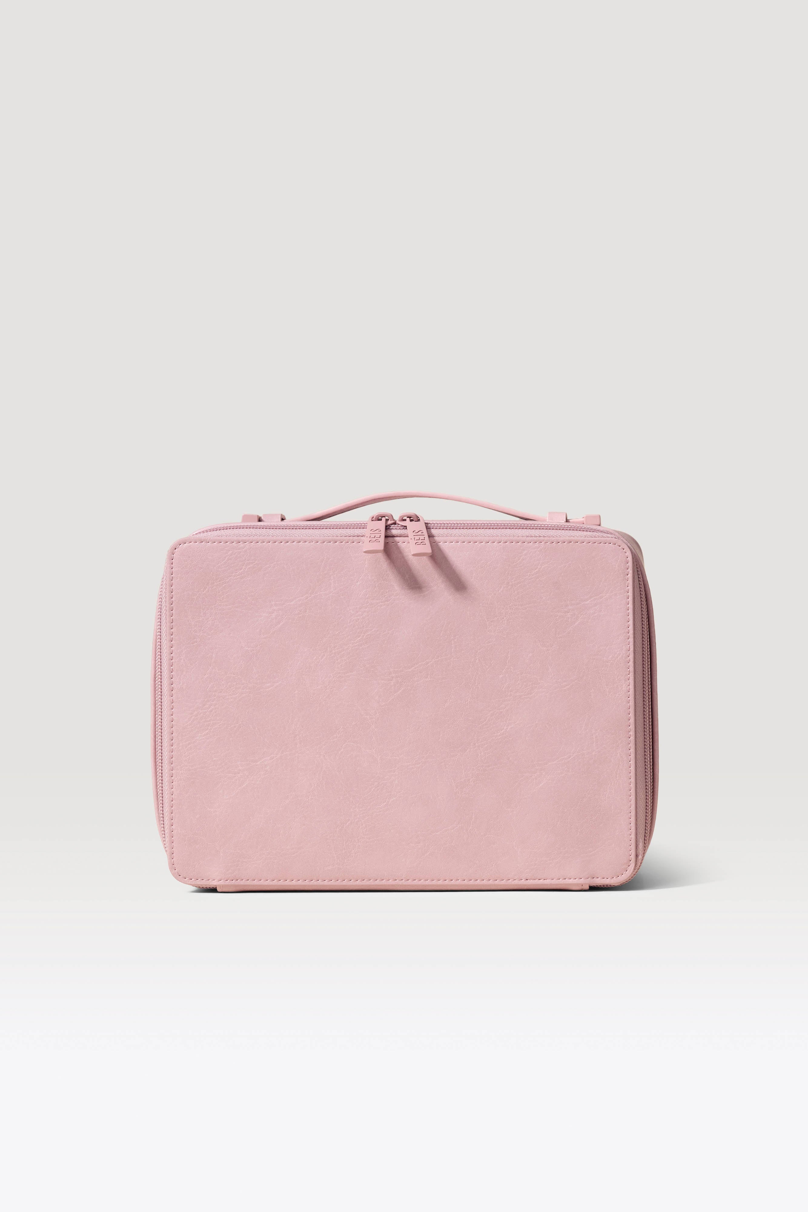 Cosmetic Case In Atlas Pink - Pink Makeup Organizer & Travel Case