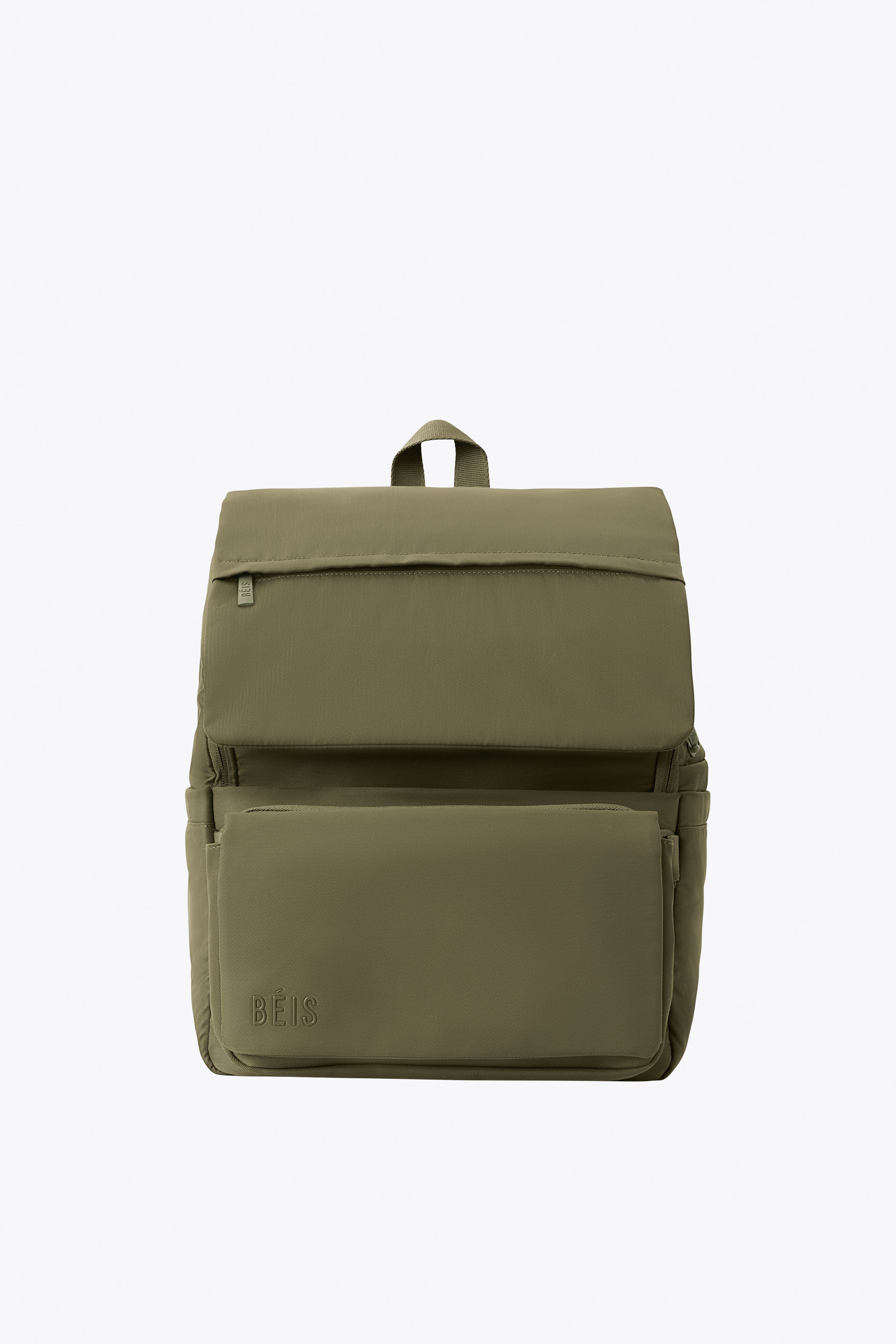 bebe danielle quilted mini-backpack BÉIS 'The Ultimate Diaper Backpack' in Olive