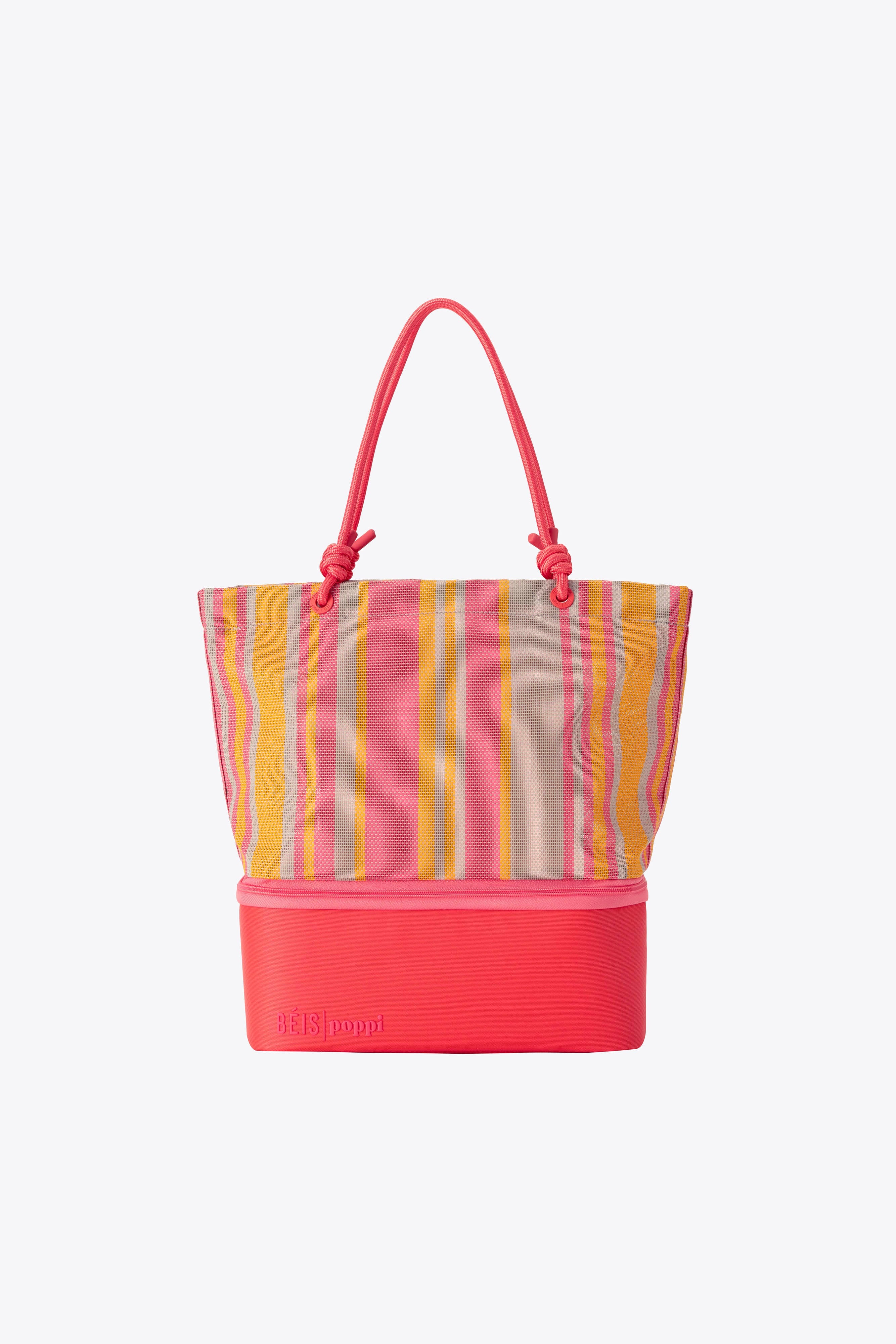 くっぴーです。 BÉIS x poppi The Cooler Tote in Juicy Stripe