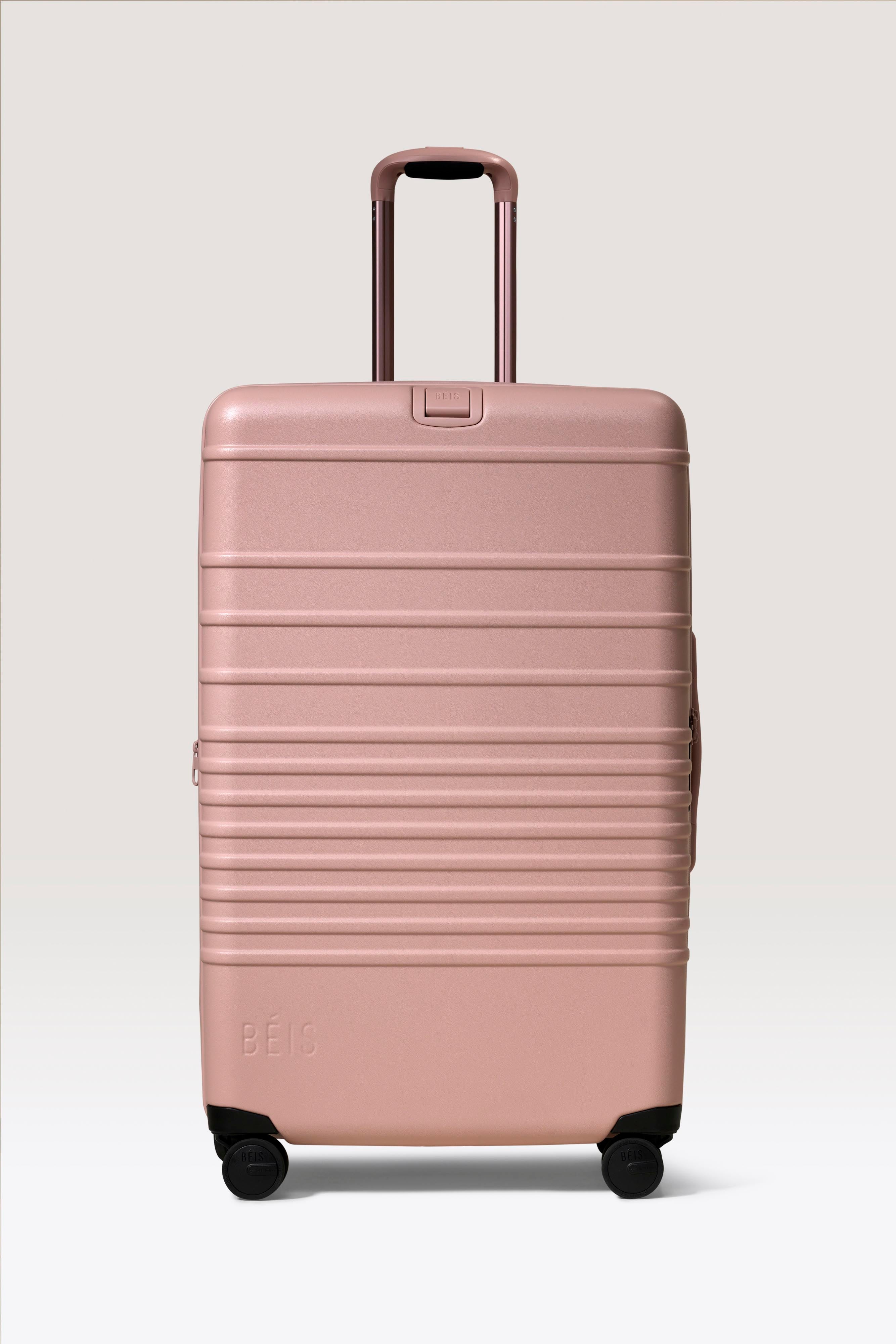 BÉIS 'The Large Check-In Roller' in Atlas Pink - 29 inch Check in