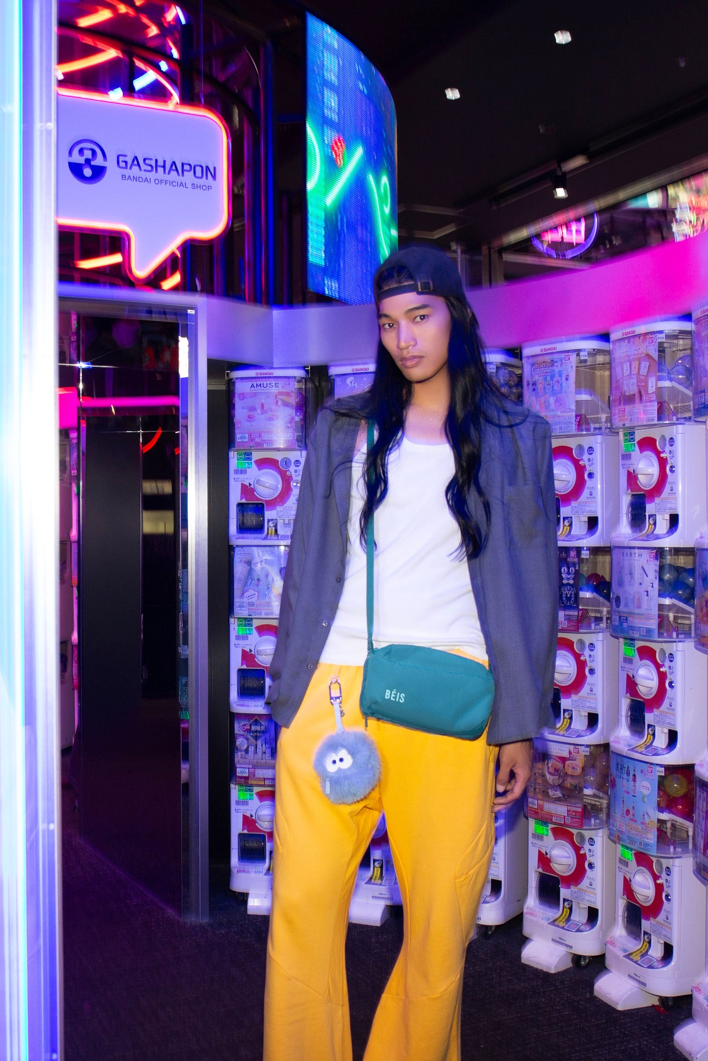 The Stow Away Charm in Cloudy Blue