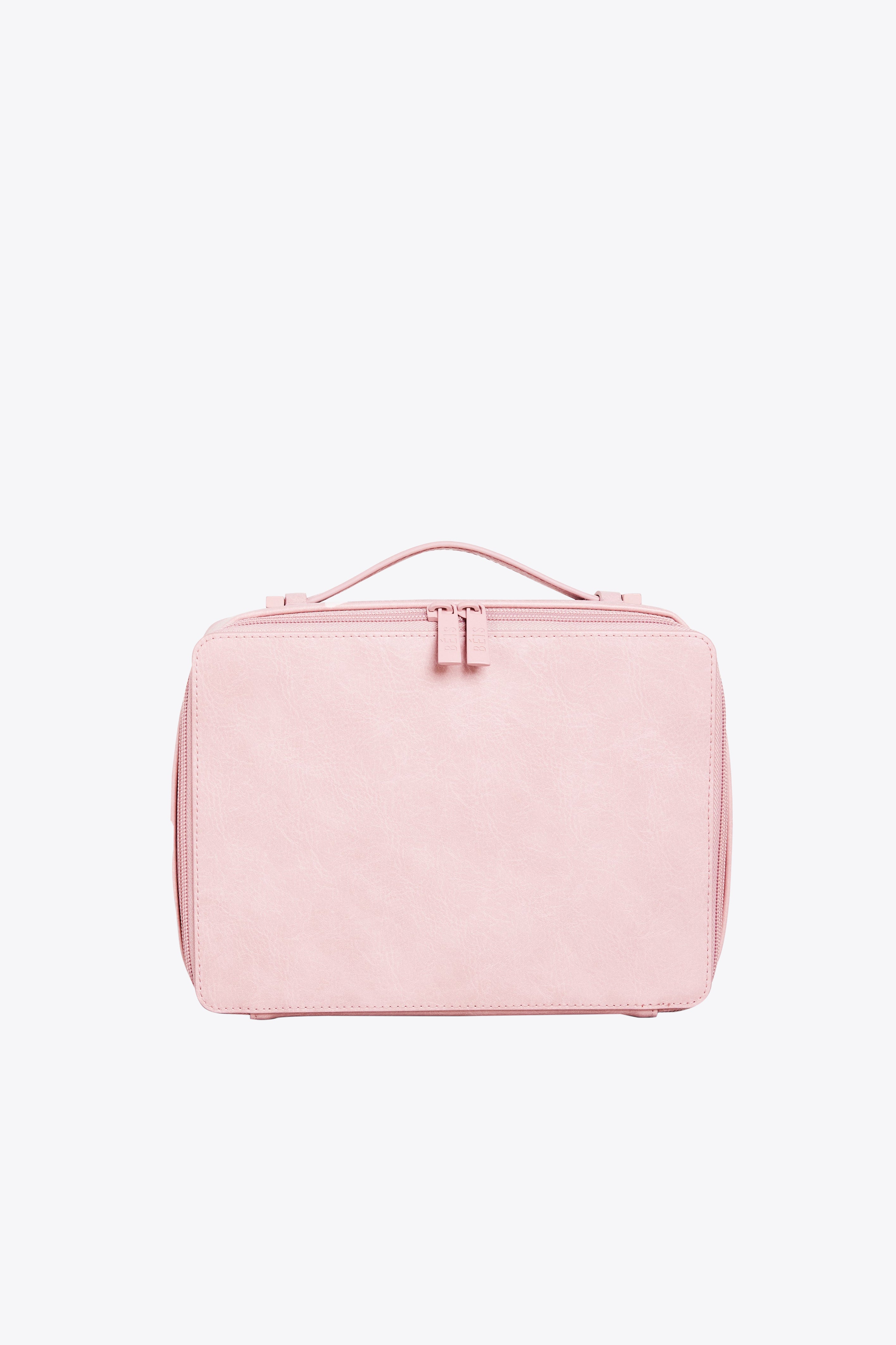 Cosmetic Case In Atlas Pink - Pink Makeup Organizer & Travel Case