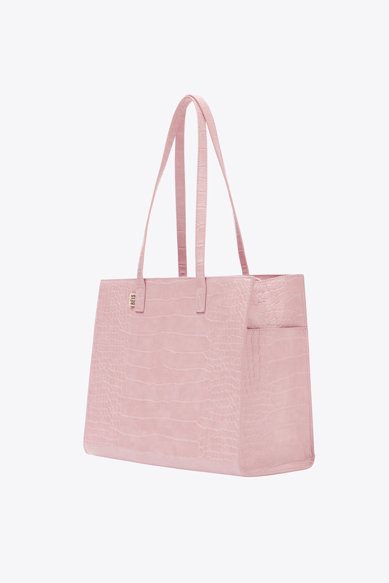 The Work Tote in Atlas Pink