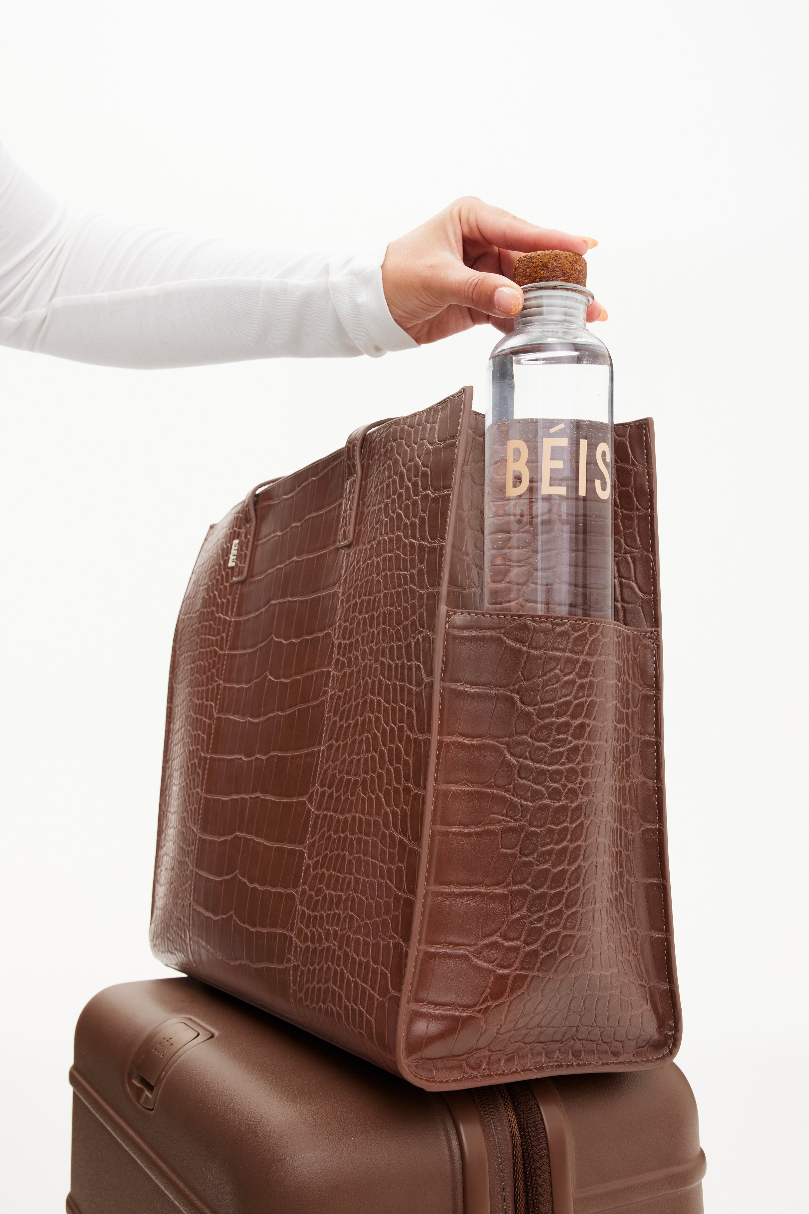 Beis work tote discount espresso