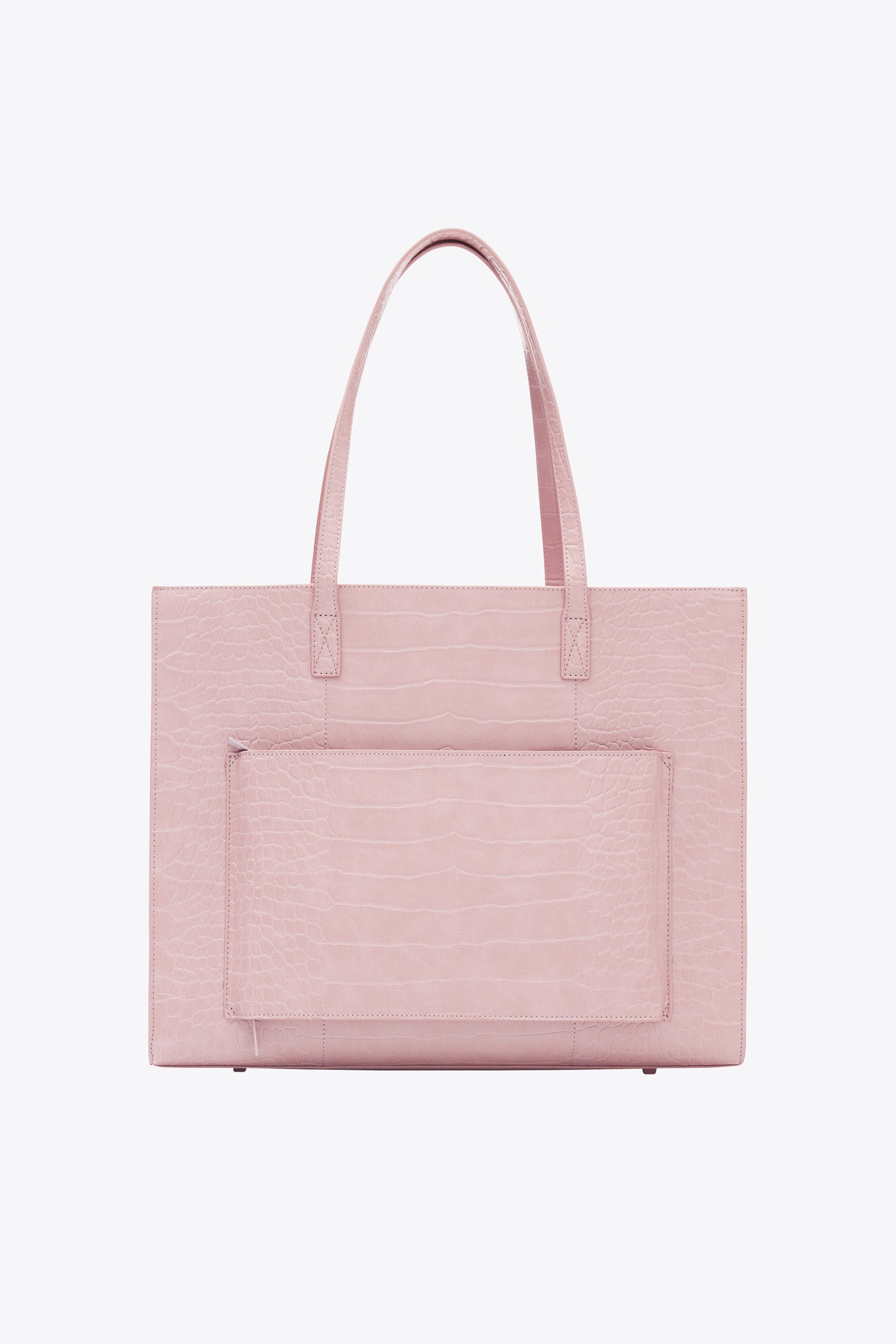 BÉIS 'The Large Work Tote' in Atlas Pink - Large Pink Work Tote