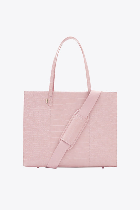 The Large Work Tote in Atlas Pink