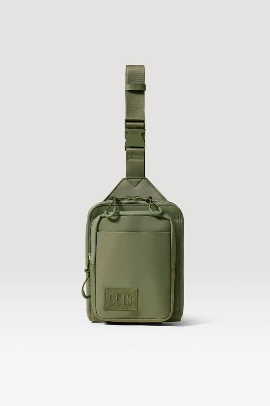 Le harnais de sport en olive
