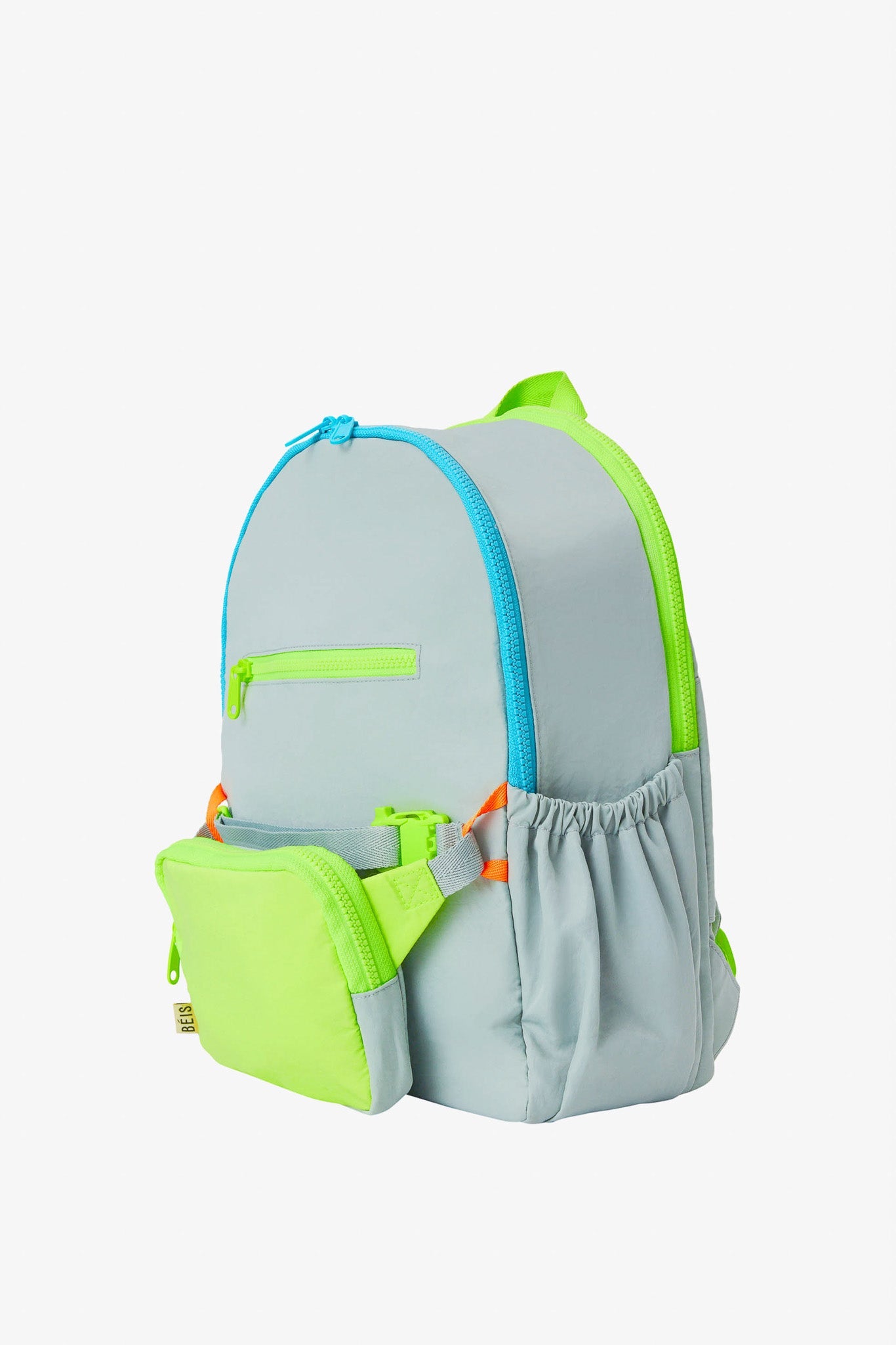 BÉIS 'The Kids Backpack' in Slate - Best Travel Backpack For Kids in Blue