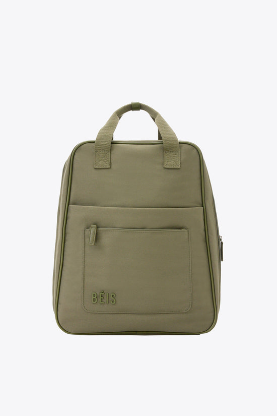 Le sac à dos extensible en olive