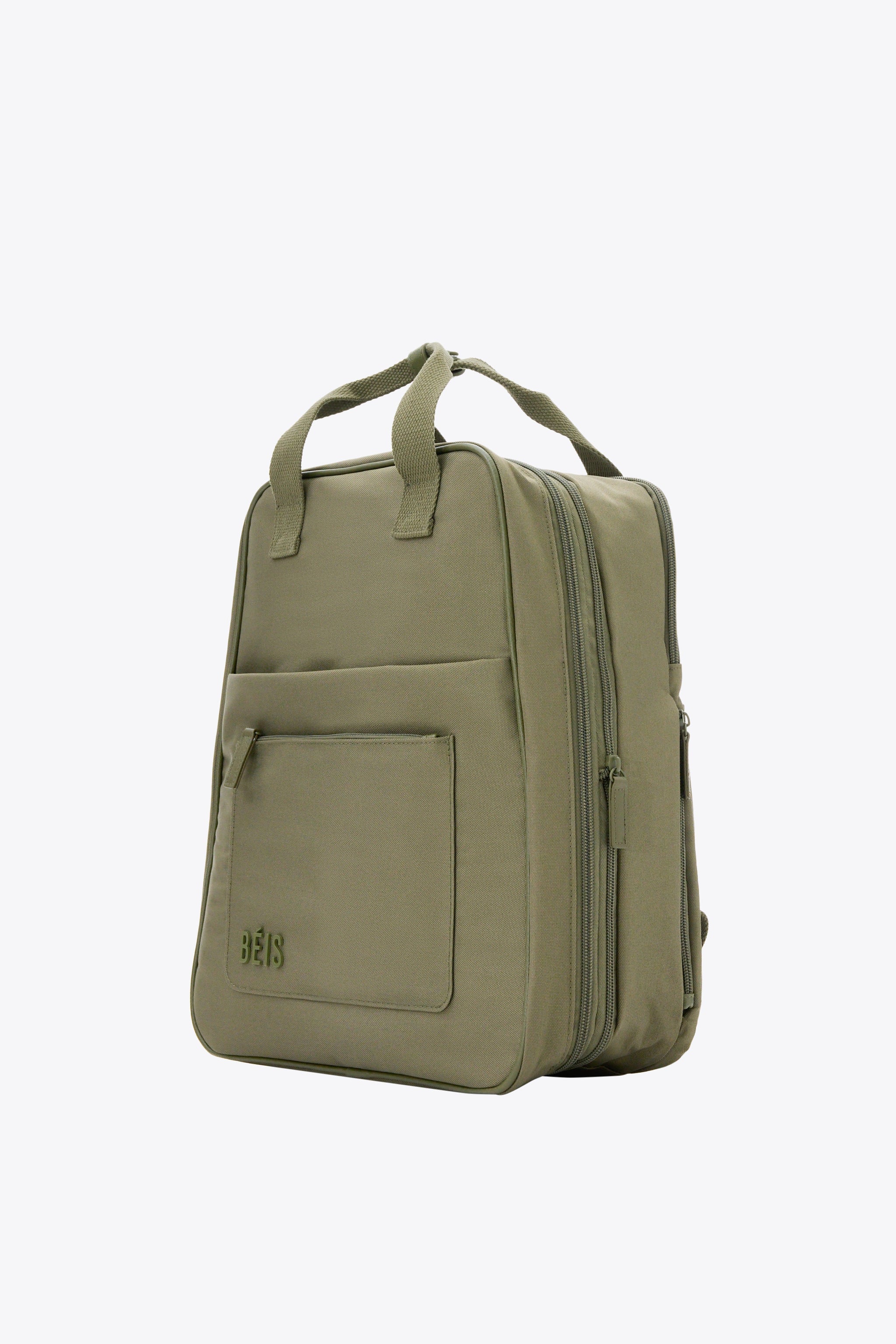 Mitama Hip-Hop Diamond Expandable Backpack With Front