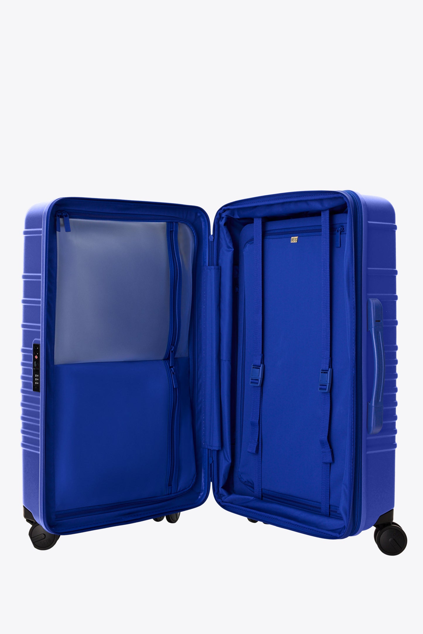 The Medium Check-In Roller in Cobalt Blue