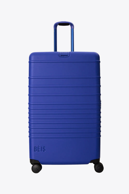 The Large Check-In Roller in Cobalt Blue