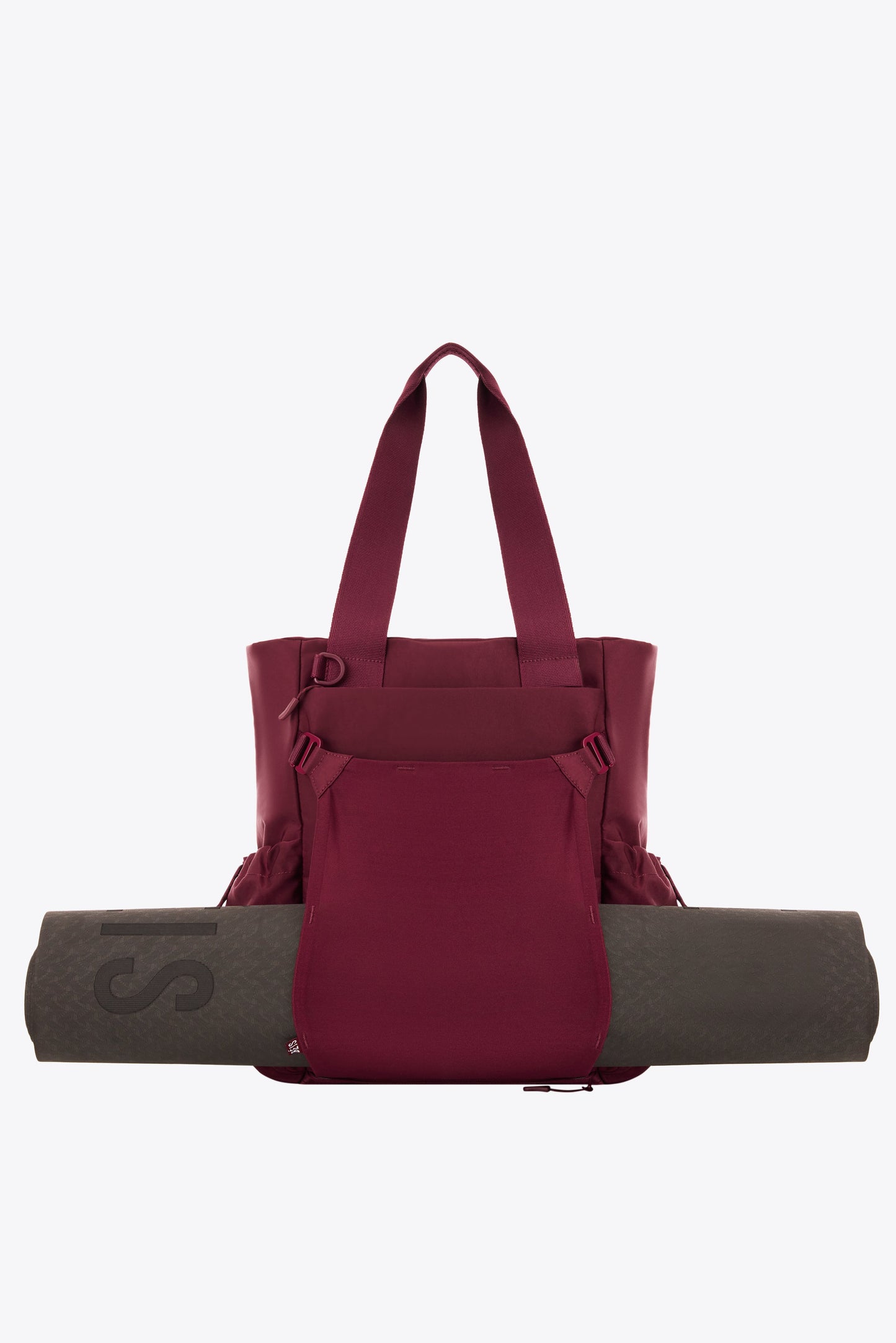 The Sport Tote in Burgundy