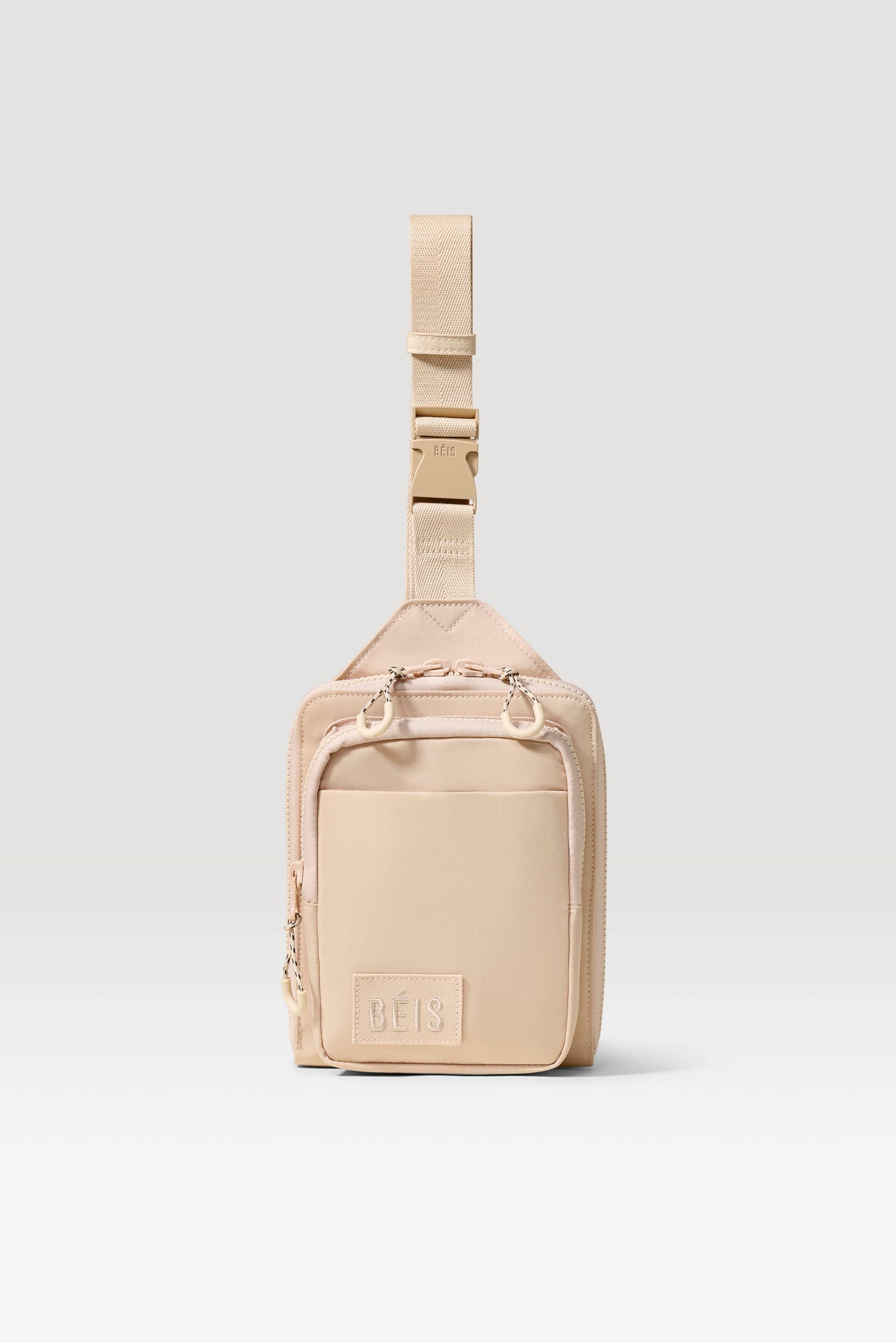 Le harnais de sport en beige