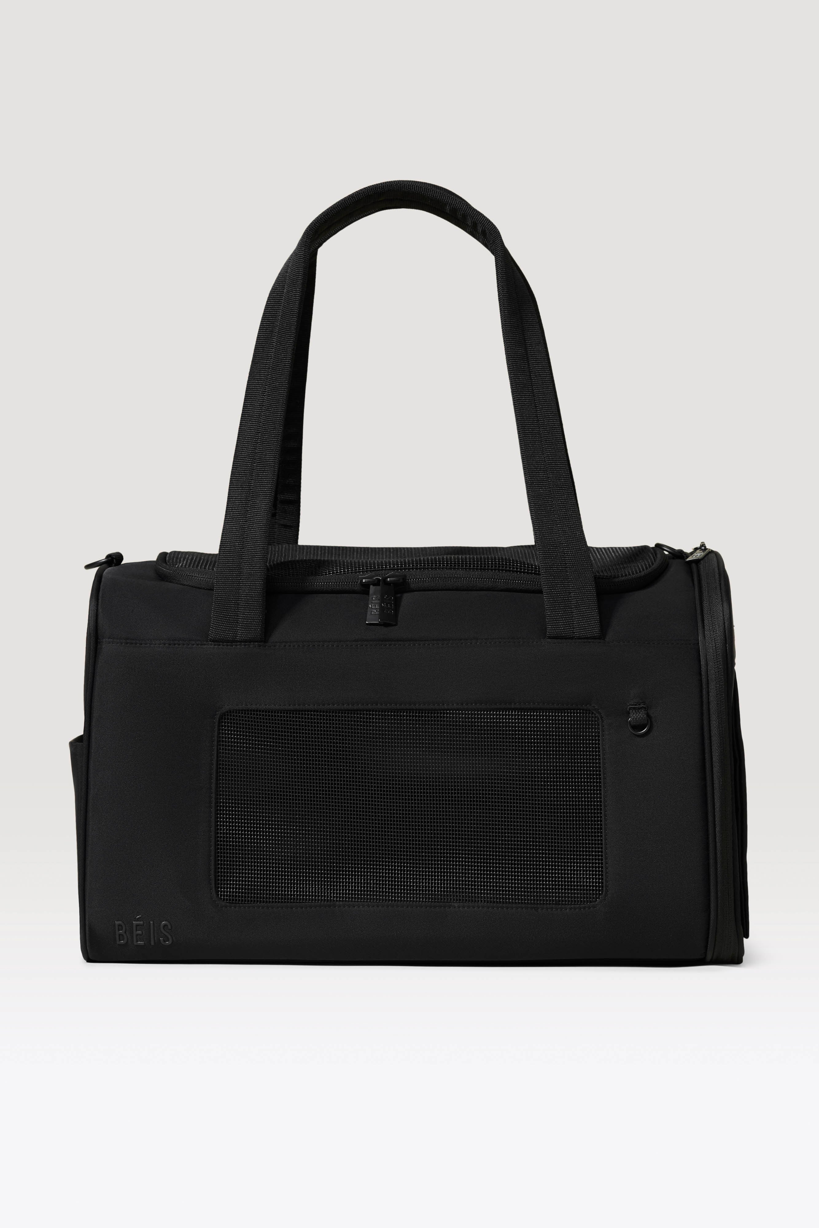 BÉIS 'The Pet Carrier' in Black - TSA Approved Pet Carrier Bag for