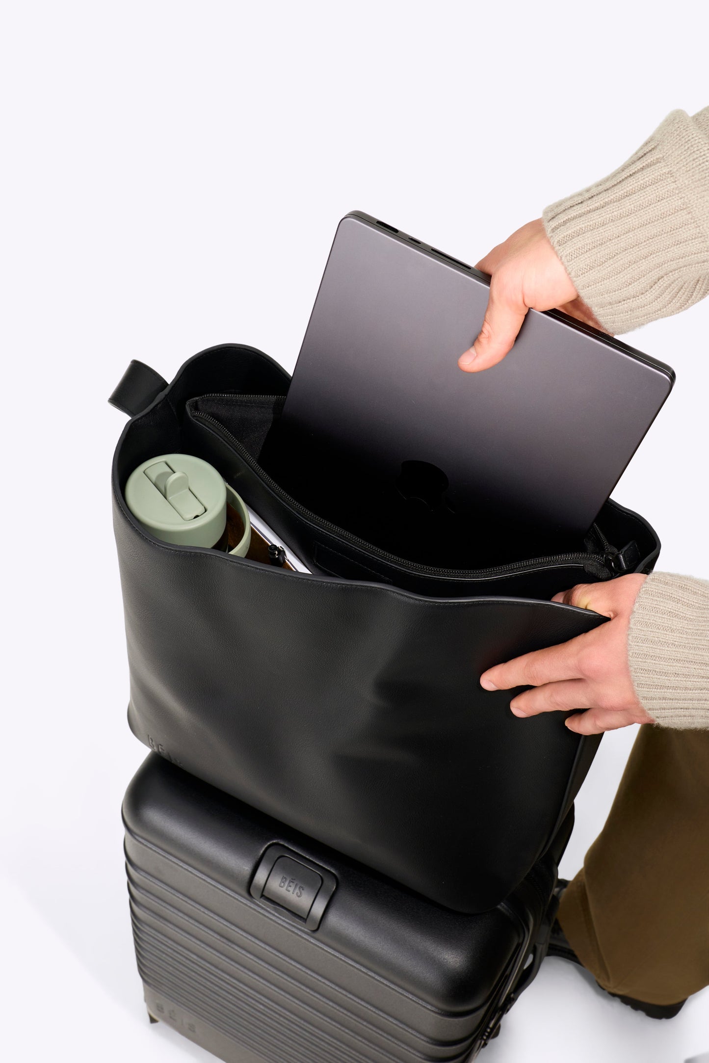 The Essential Tote in Black