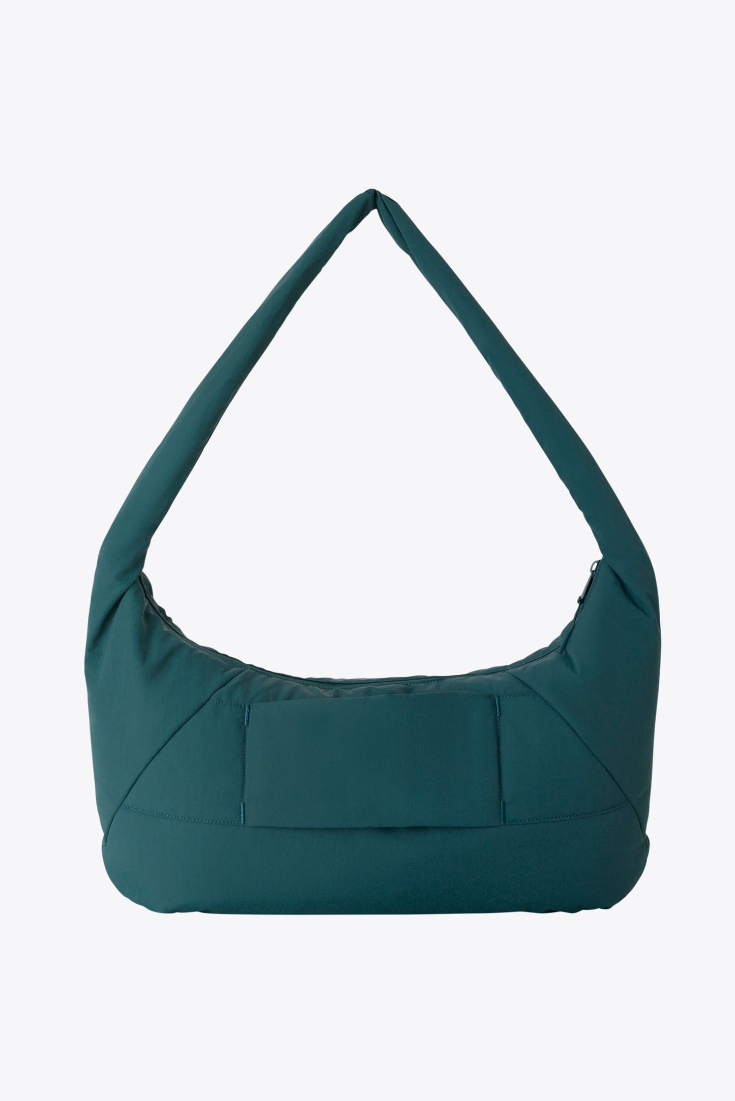 The Oversized Crescent Catchall in Deep Teal