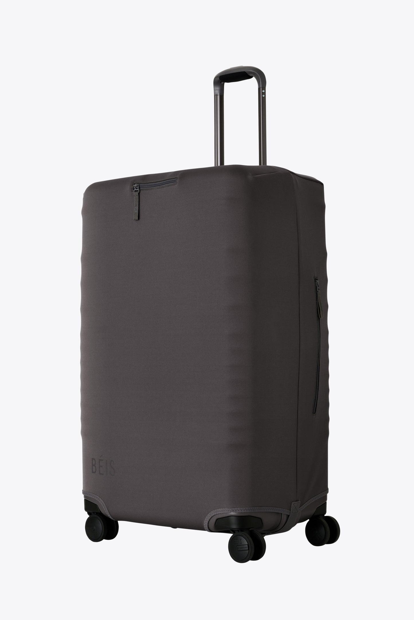 The Large Check-In Luggage Cover in Charcoal