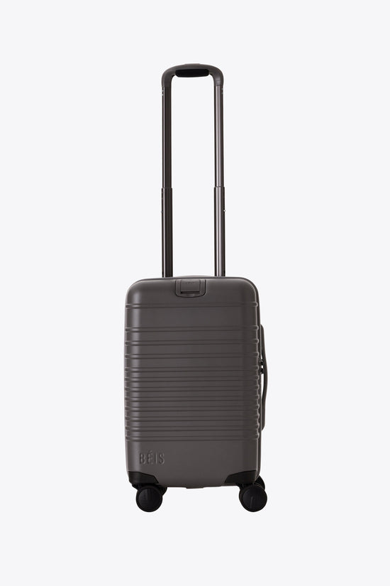 The Small Carry-On Roller in Charcoal