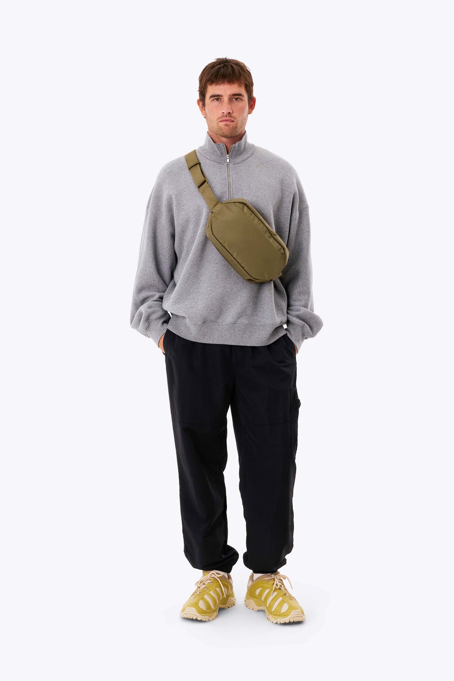 The Pro Travel Sling in Khaki