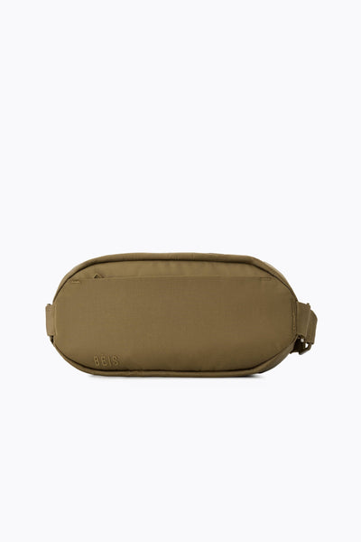 BÉIS 'The Pro Travel Sling' in Khaki - Khaki Sling Bag for Travel