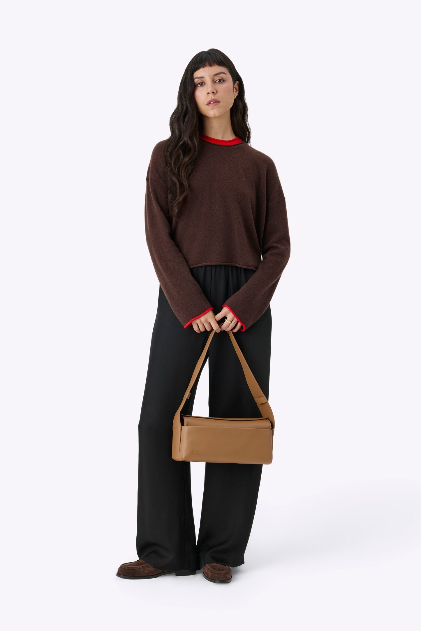 The Convertible Stroller Caddy in Camel