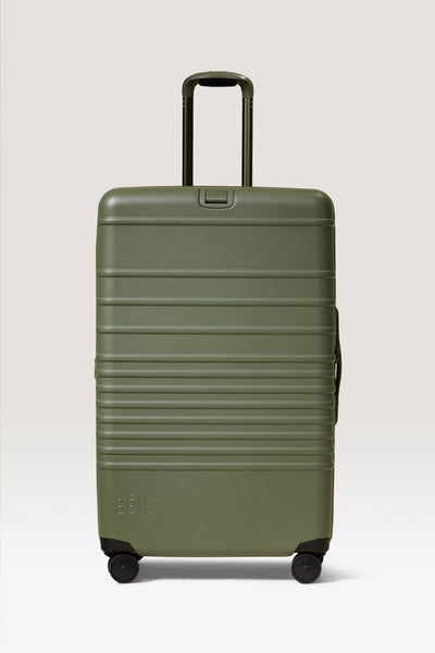 BÉIS 'The Large Check-In Roller' in Olive - Olive Green Large 29
