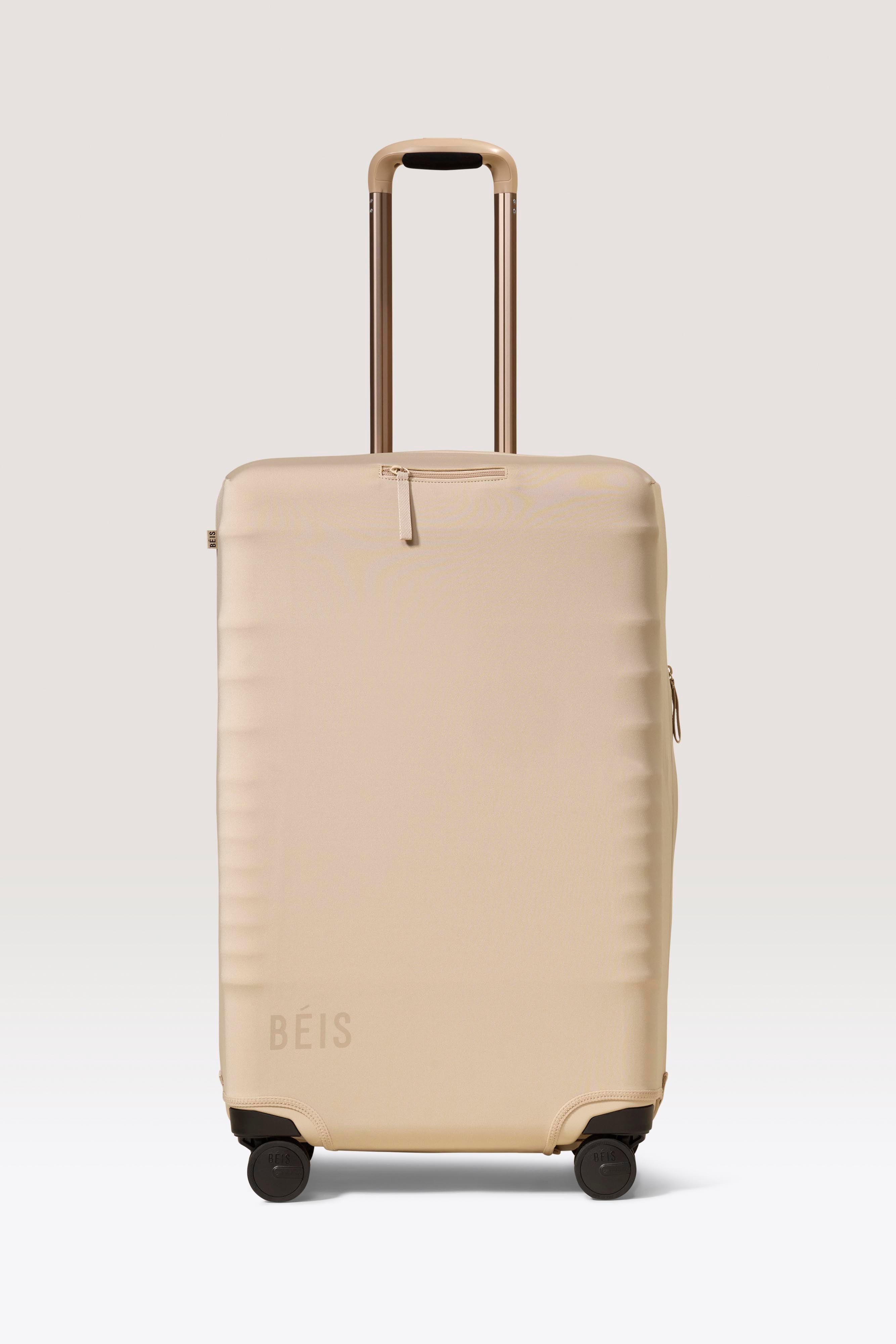 BÉIS 'The Medium Check-In Luggage Cover' in Beige - Beige 26