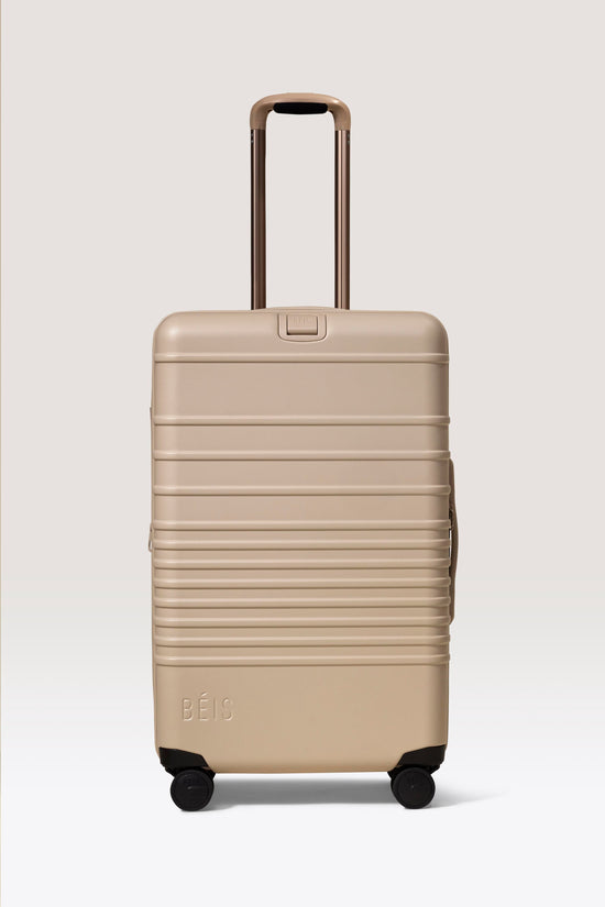 The Medium Check-In Roller in Beige