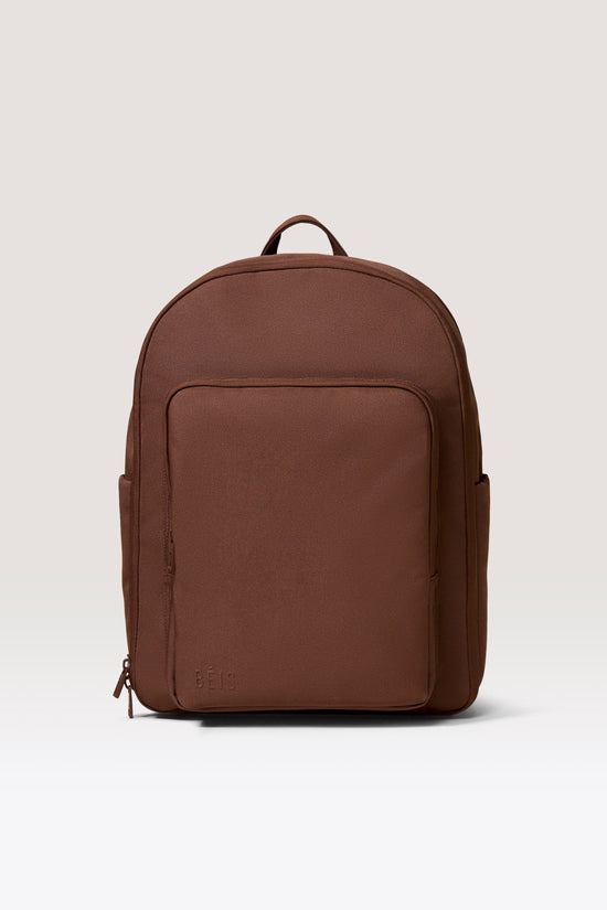 beis travel backpack BIS 'The Backpack' in Maple the Beige Expandable Travel Backpack is the perfect companion for your next journey BIS 'The Expandable Backpack' in