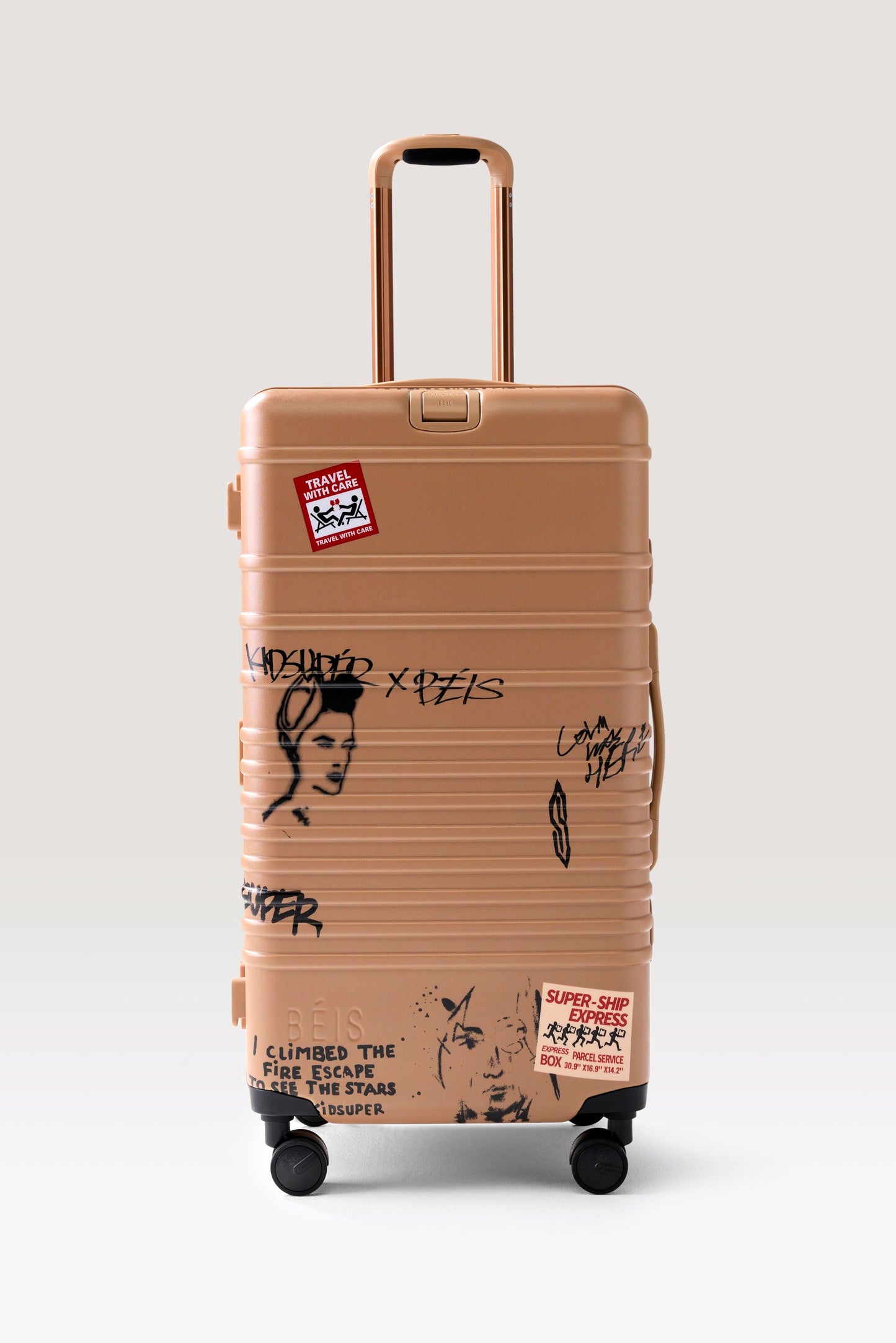 BÉIS x KidSuper The Trunk Check-In Roller in Cargo