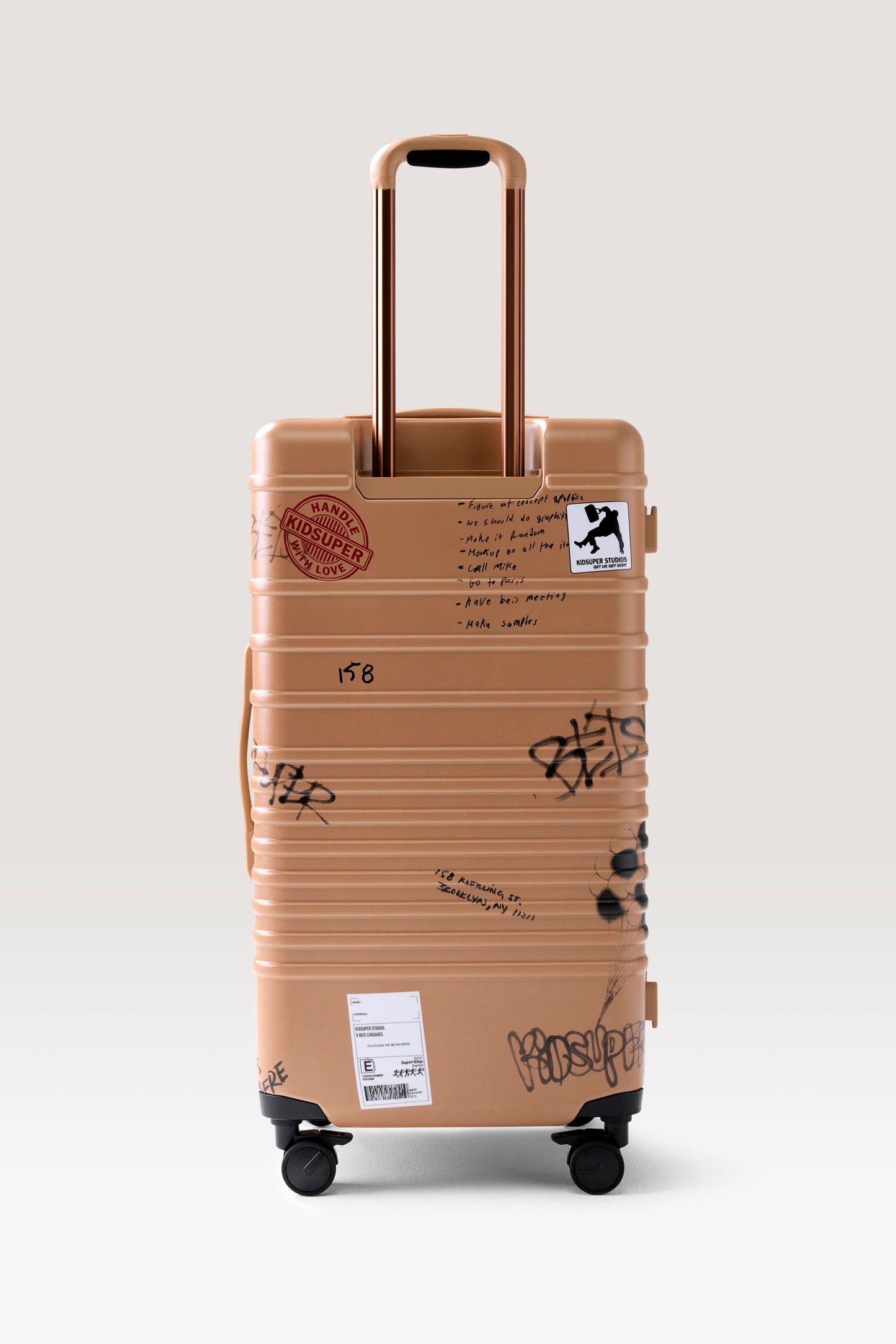 BÉIS x KidSuper The Trunk Check-In Roller in Cargo
