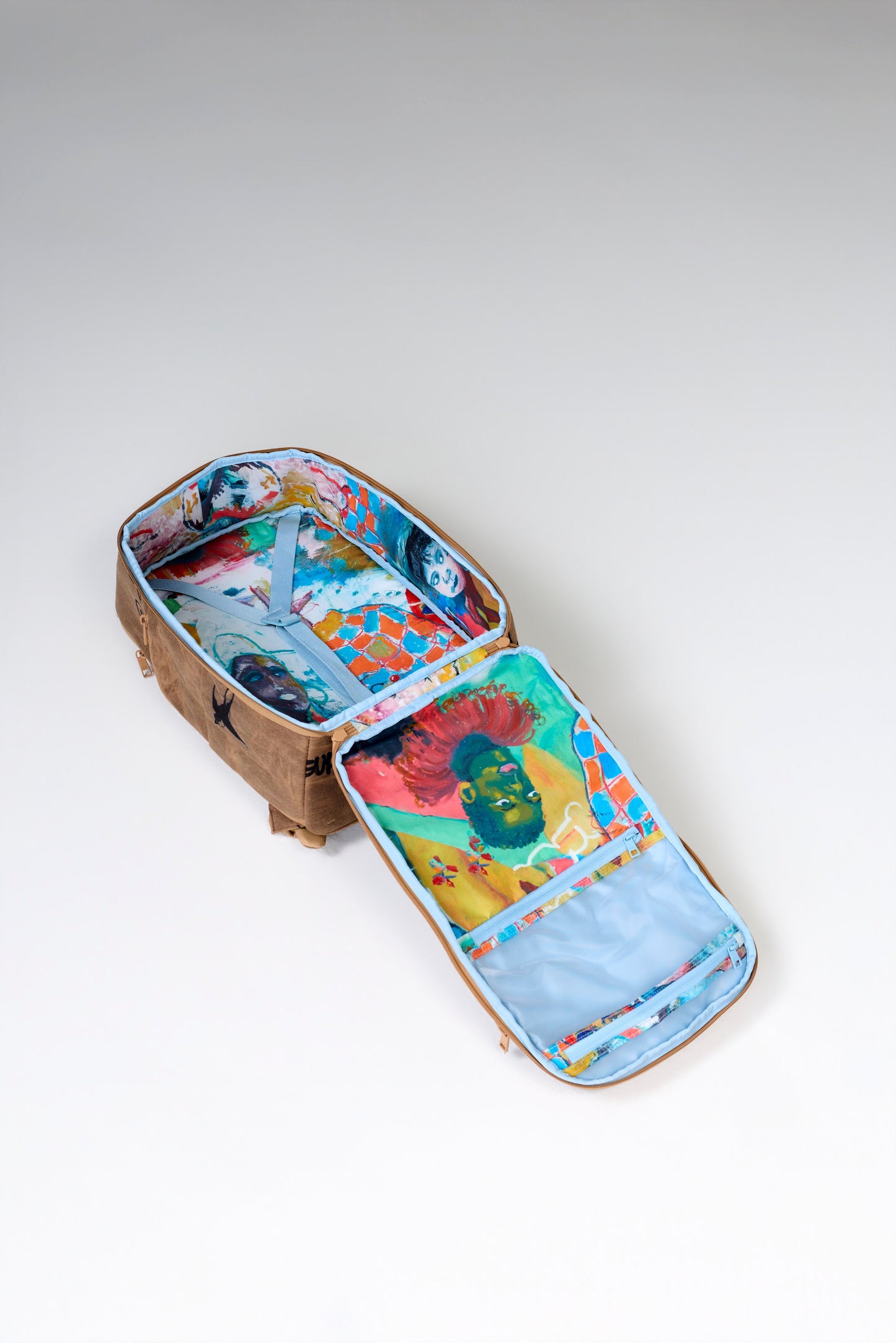 BÉIS x KidSuper The Pro Travel Backpack in Cargo