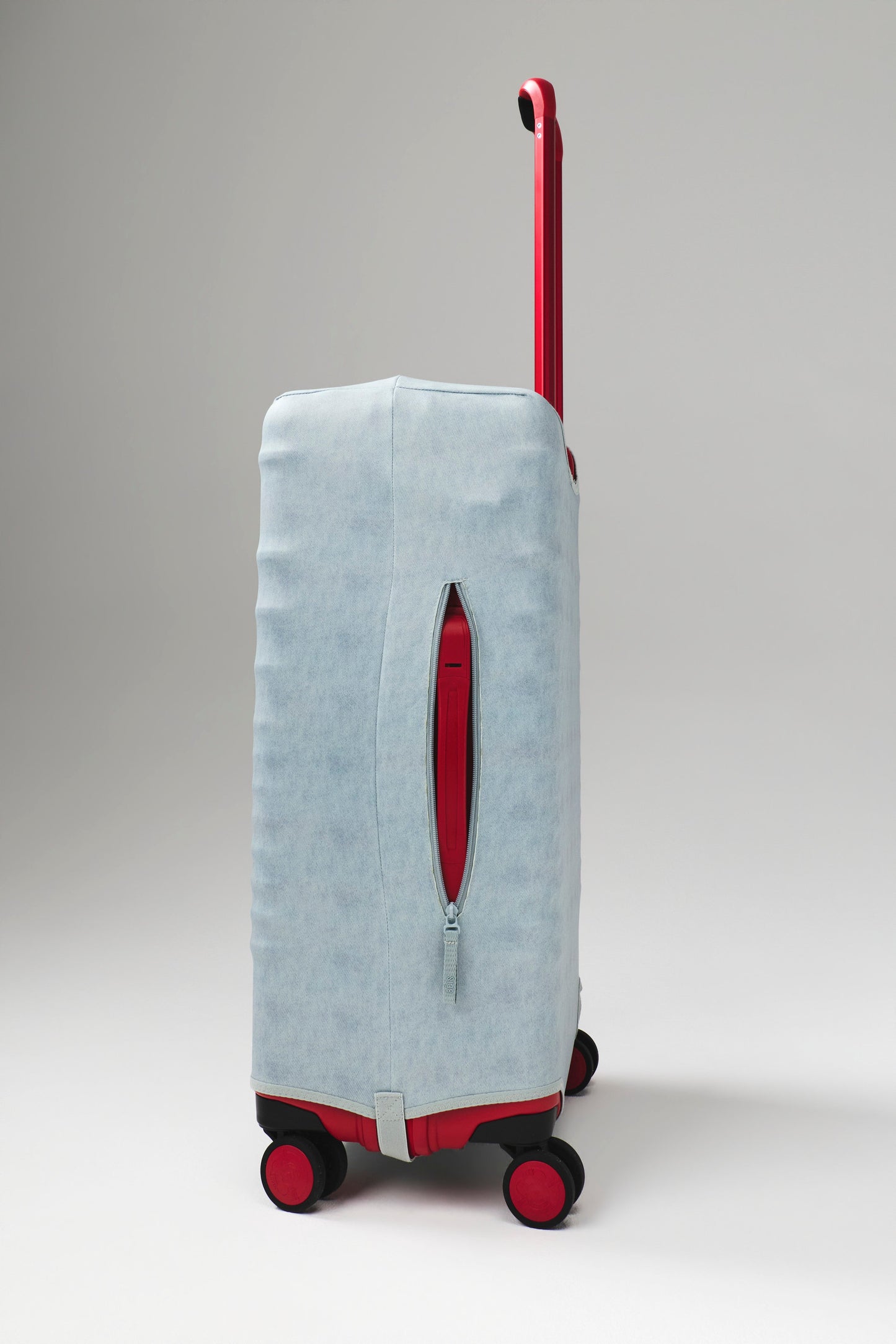 The Disney Carry-On Luggage Cover in Blue Jeans
