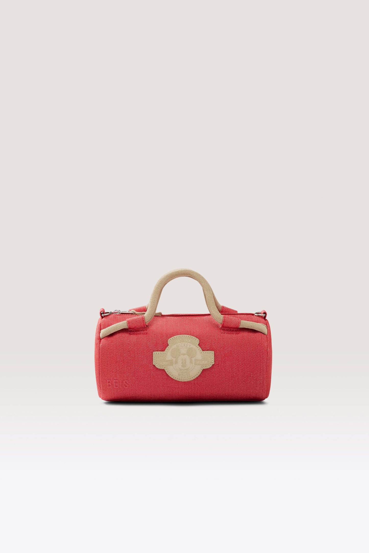 The Disney Small Duffle in Red Jeans