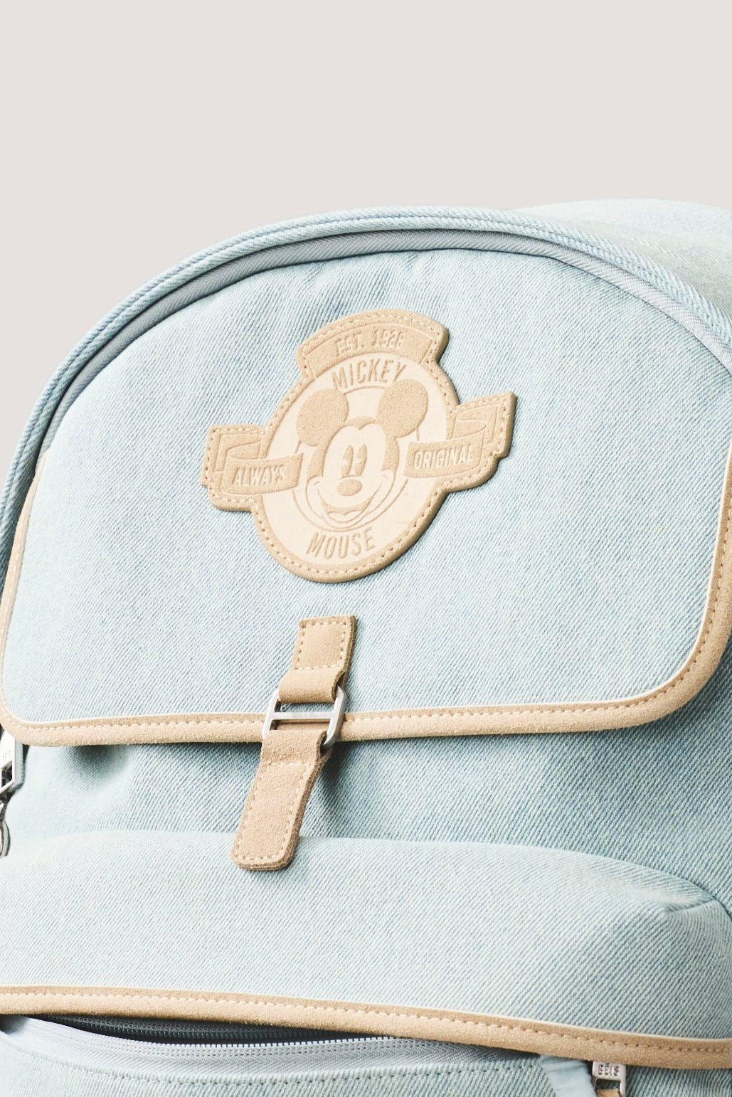 The Disney Backpack in Blue Jeans