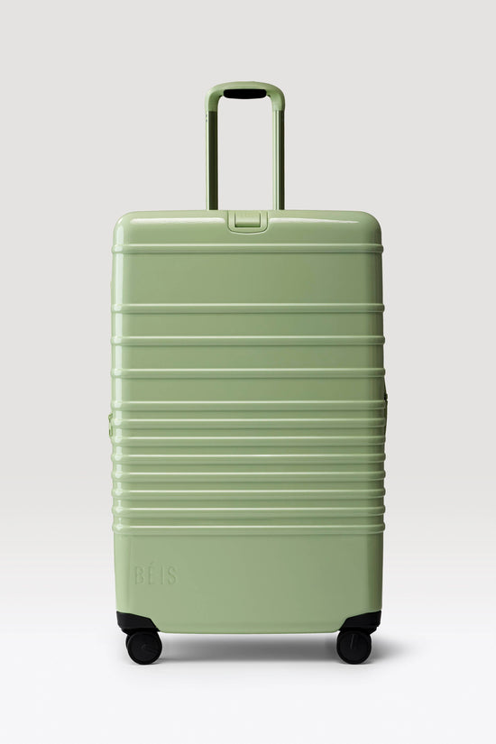 The Large Check-In Roller in Glossy Mint
