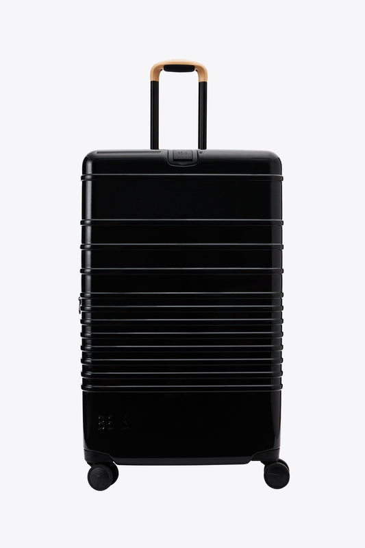 The Large Check-In Roller in Glossy Black