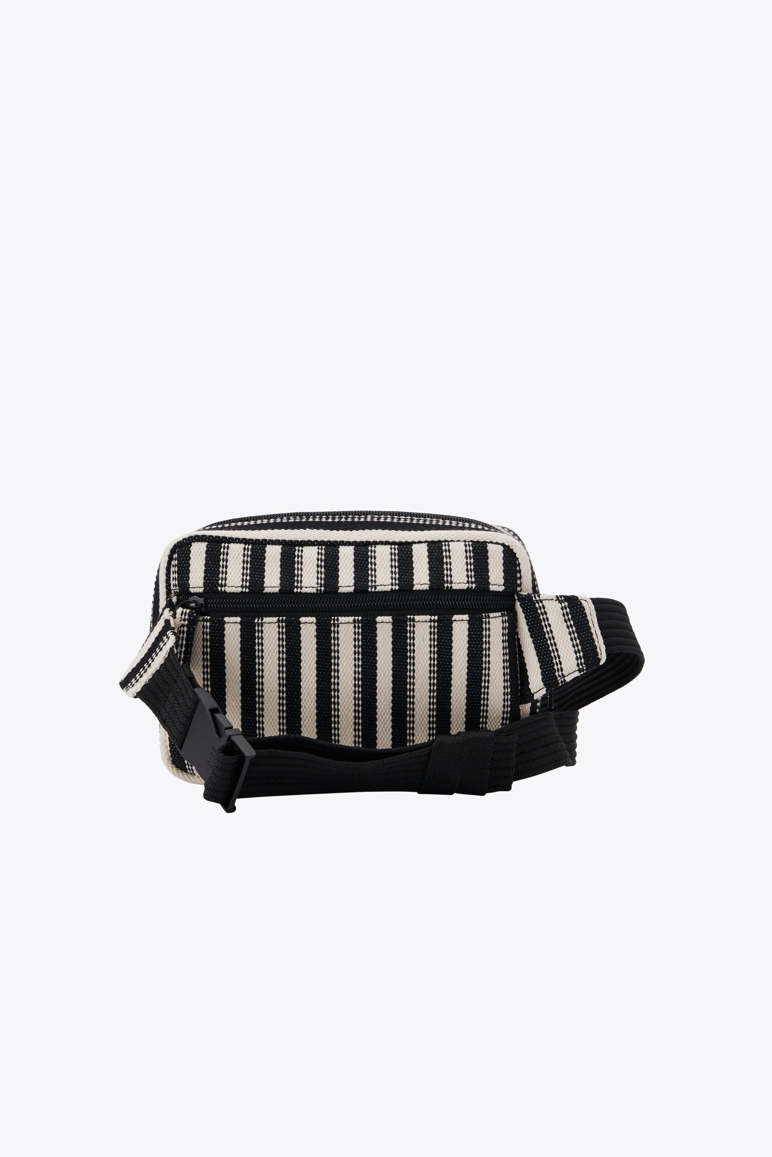 Black and white belt bag online