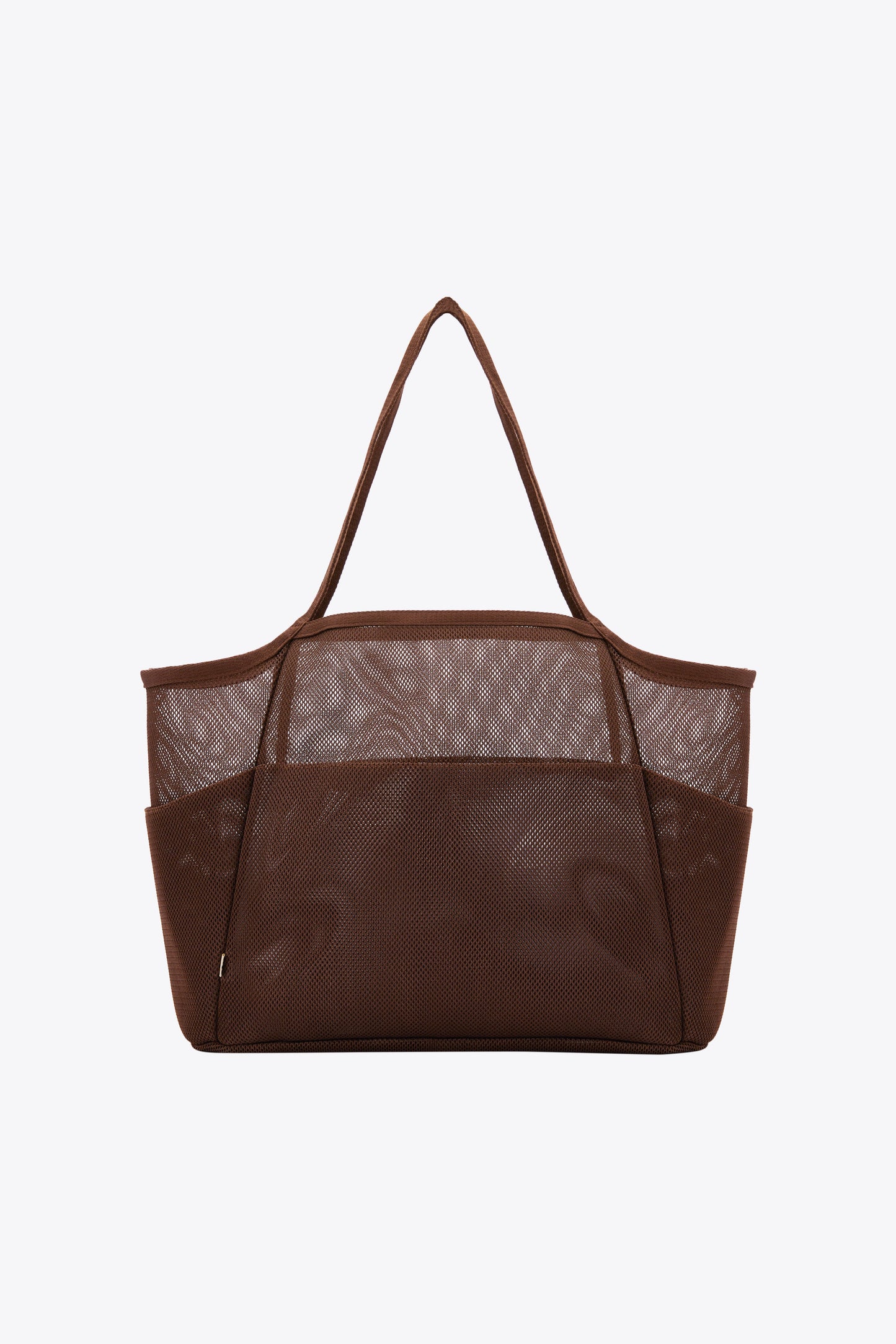 The Mesh Beach Tote in Maple