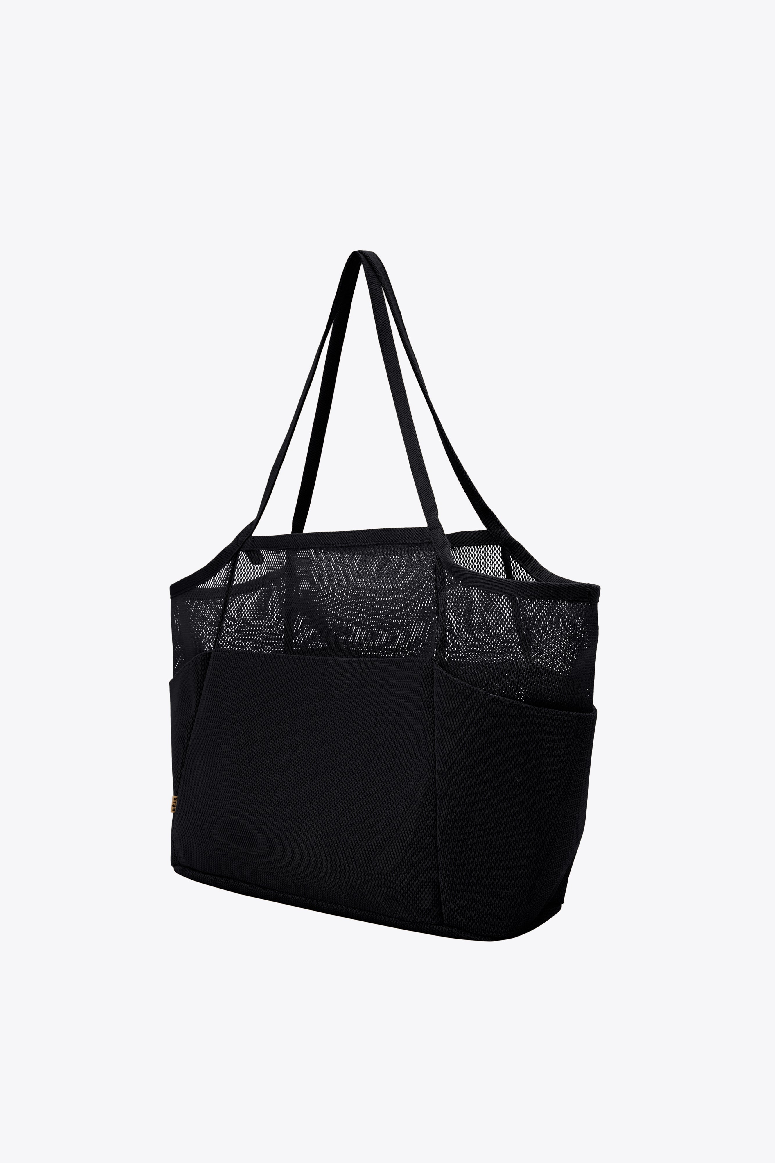 BEIS The Mesh Beach Tote in Black