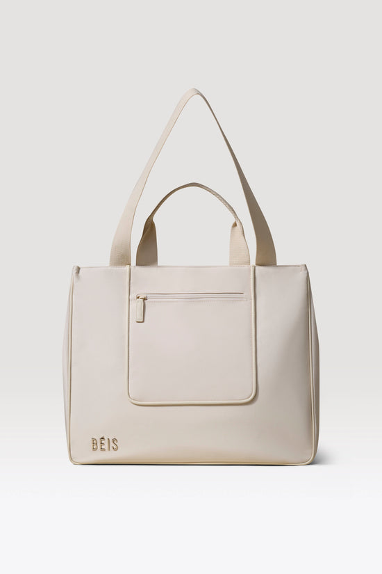 Fourre-tout East To West en beige