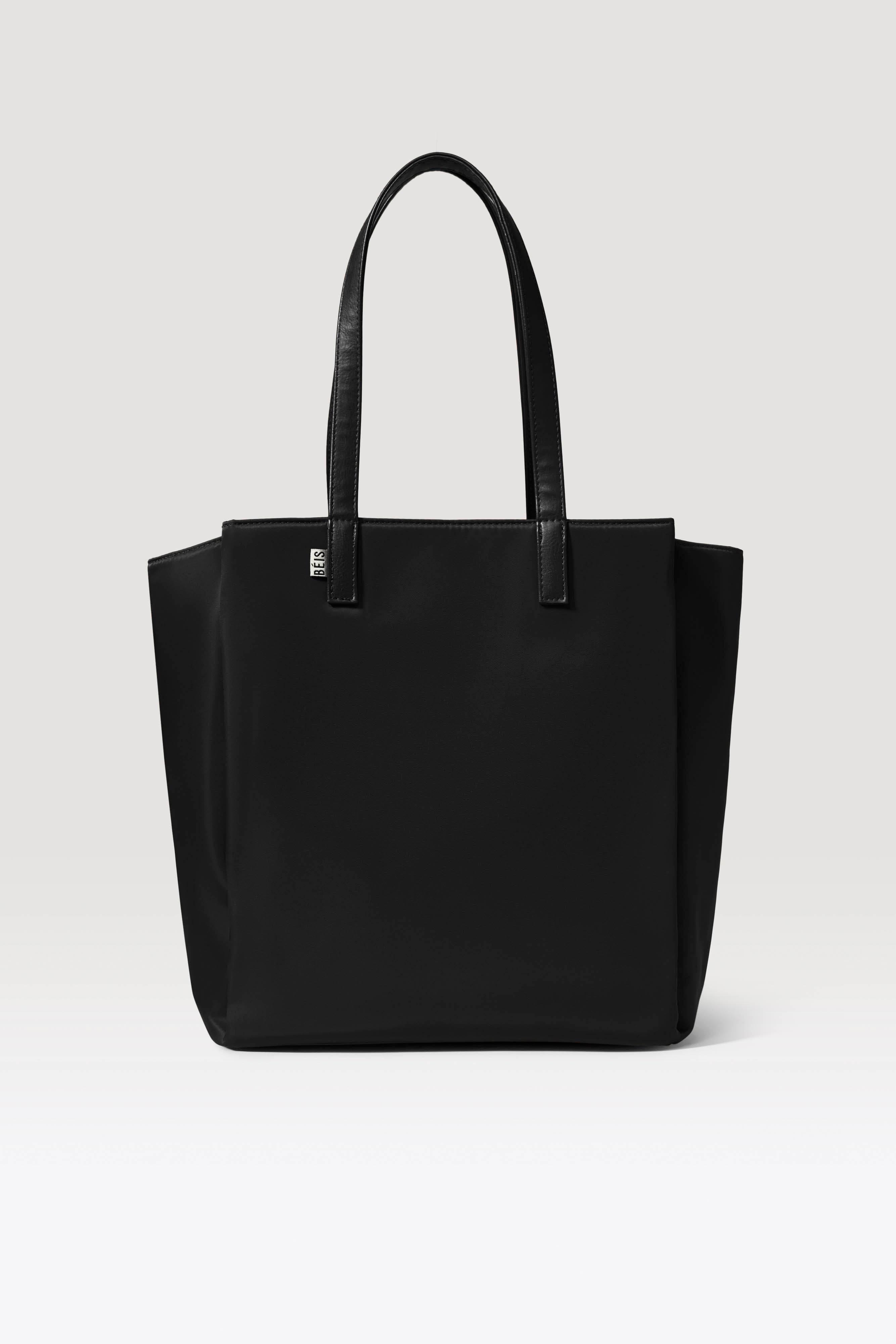 BÉIS 'The Commuter Tote' In Black - Black Commuter Tote For Work
