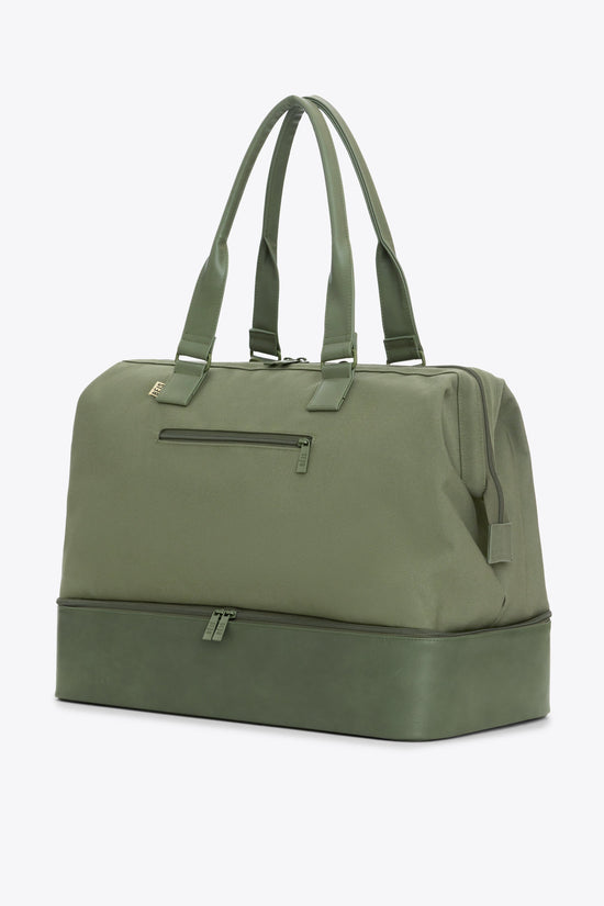 BÉIS 'The Mini Weekender' in Olive - Small Olive Green Duffle & Weekend Bag