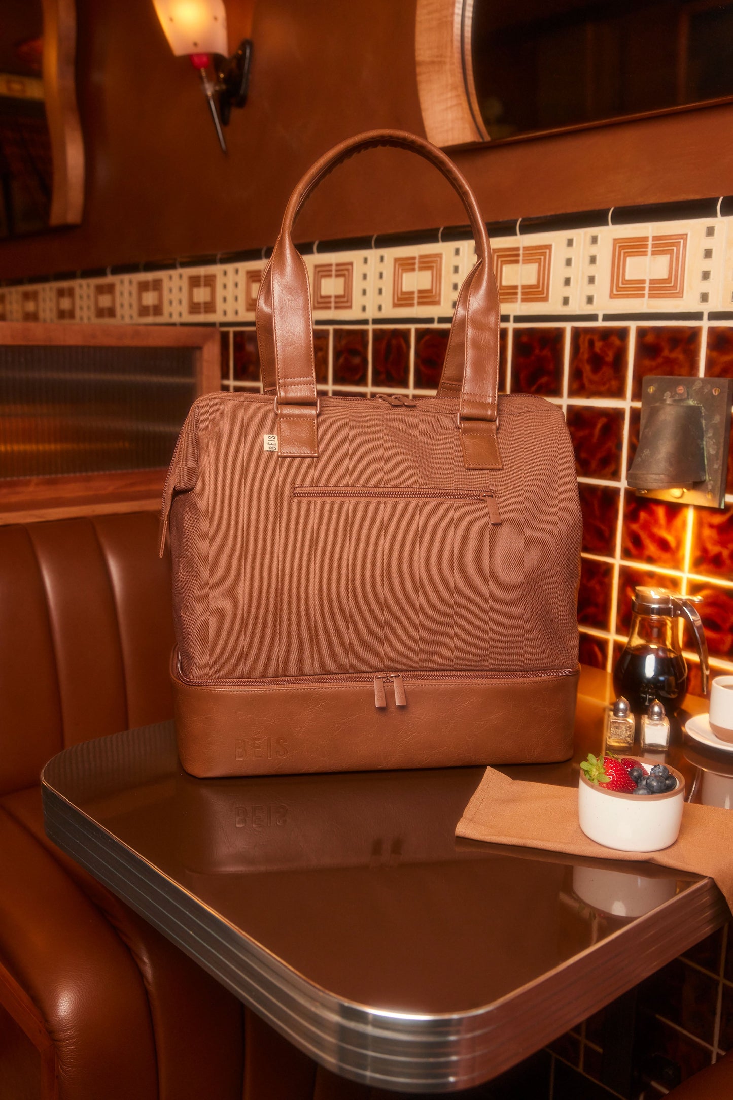 The Convertible Mini Weekender in Maple