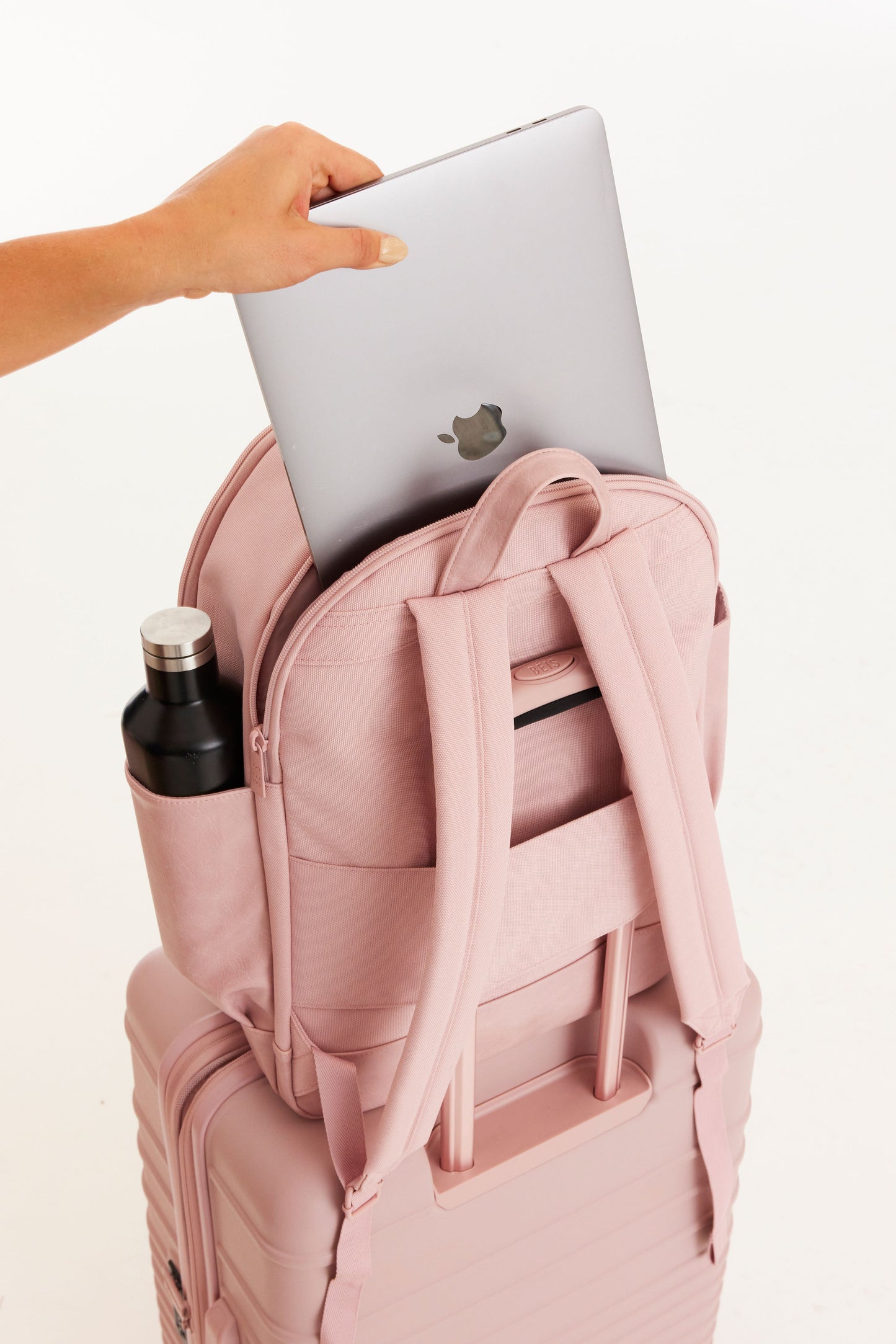 The Backpack in Atlas Pink