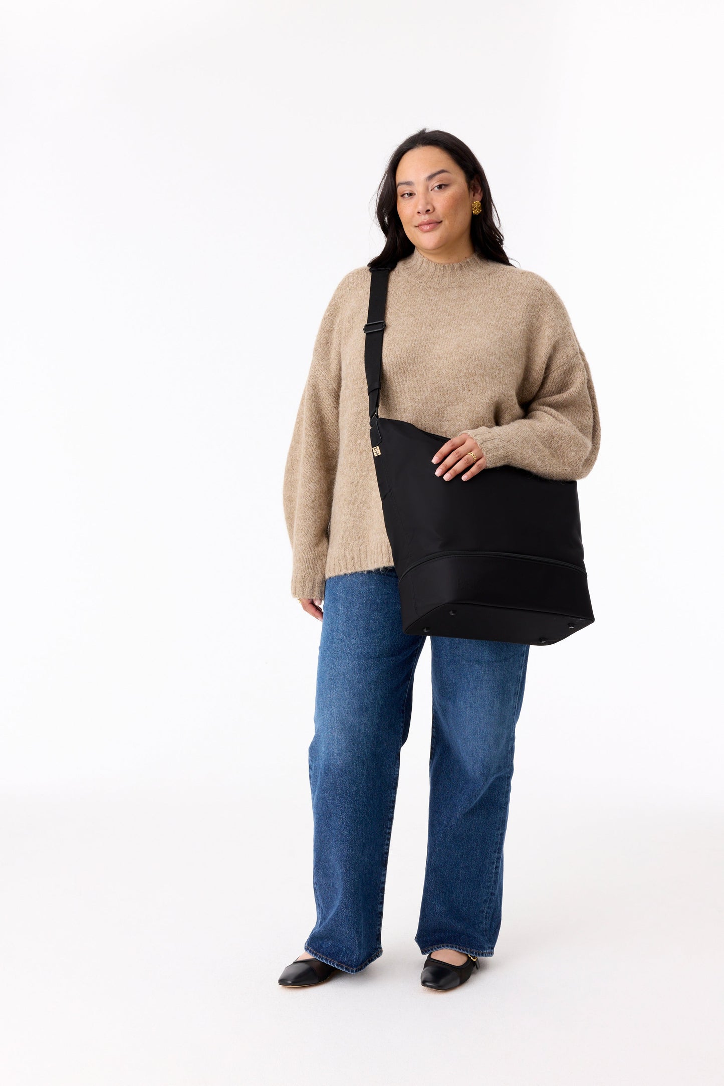 The Crescent Weekender in Black