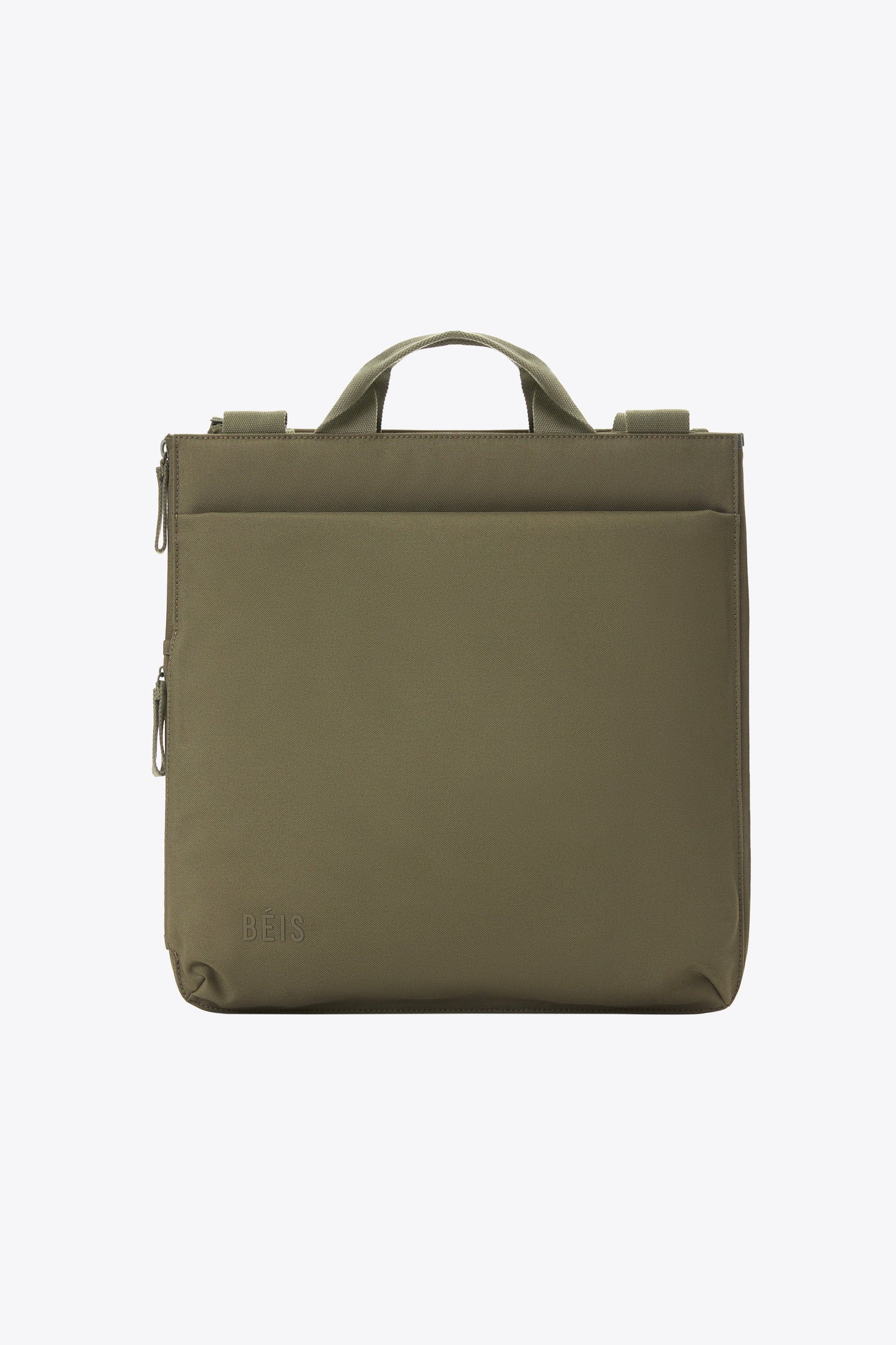 The Convertible Luggage Vest in Olive